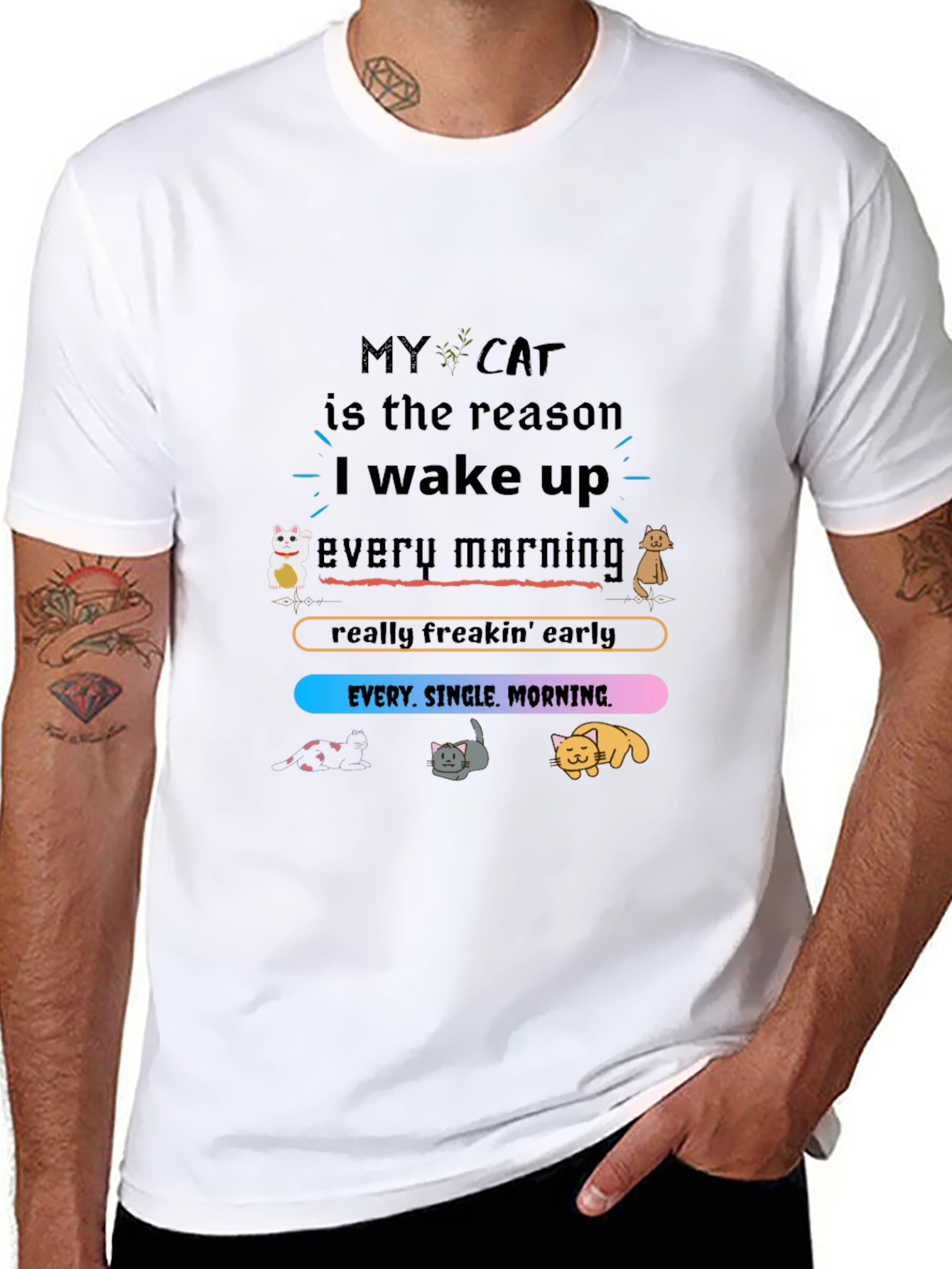 My Cat is the Reason T-Shirt