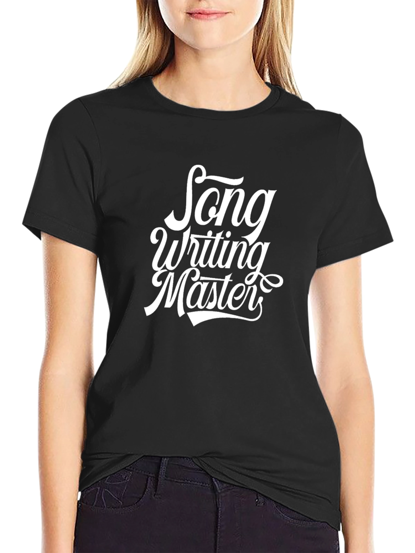 Song Writing Master Black T-Shirt