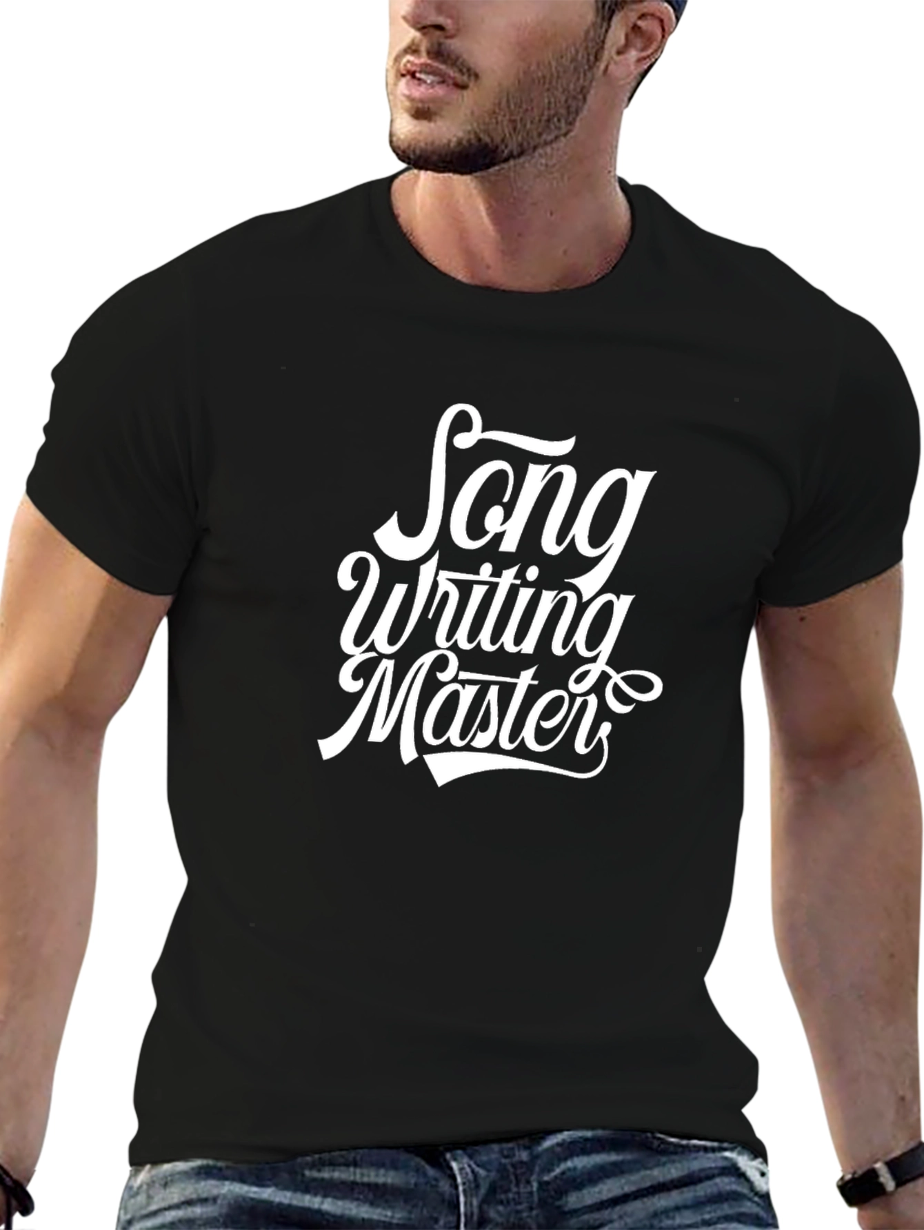 Song Writing Master Black T-Shirt