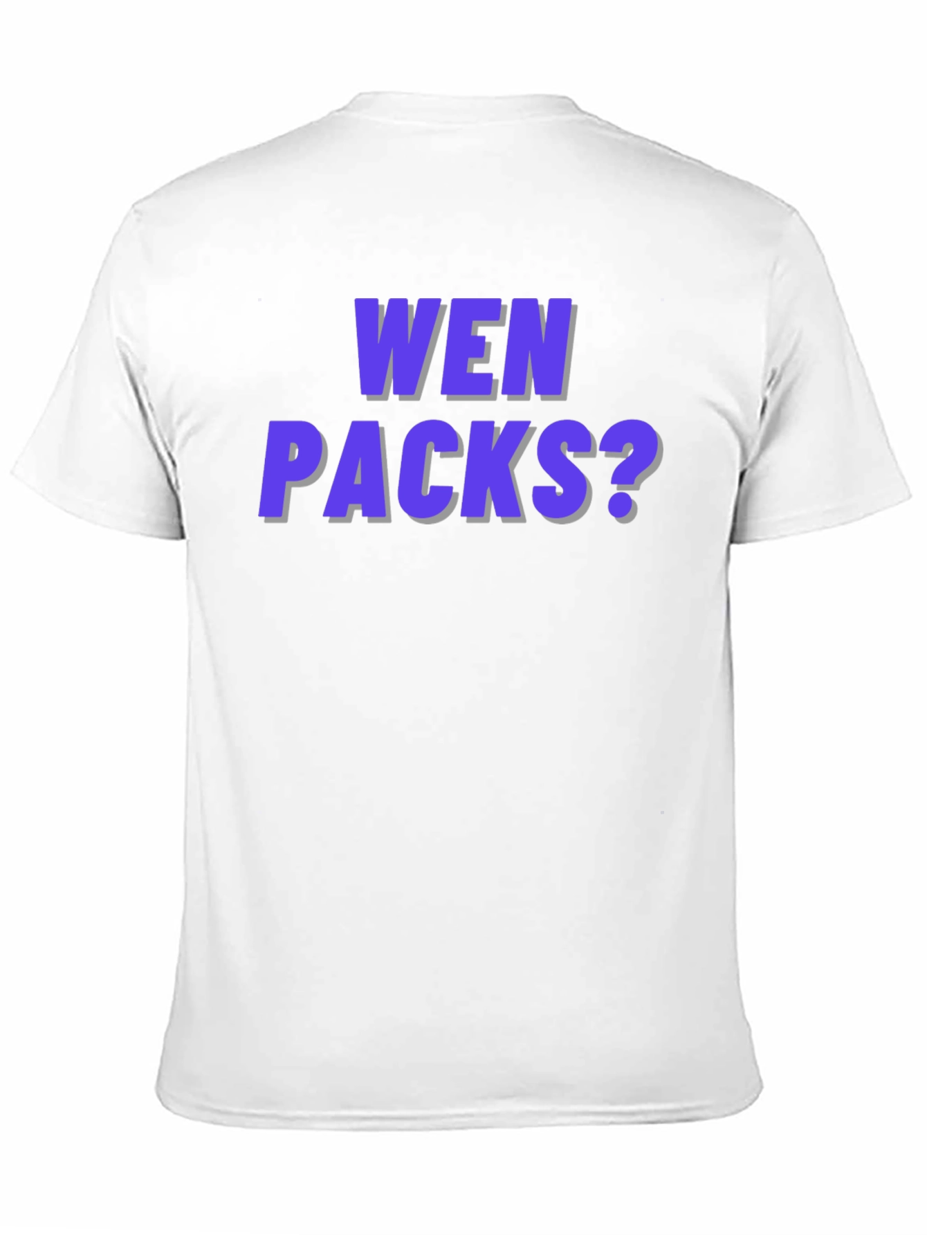Wen Packs? Crypto Meme T-Shirt