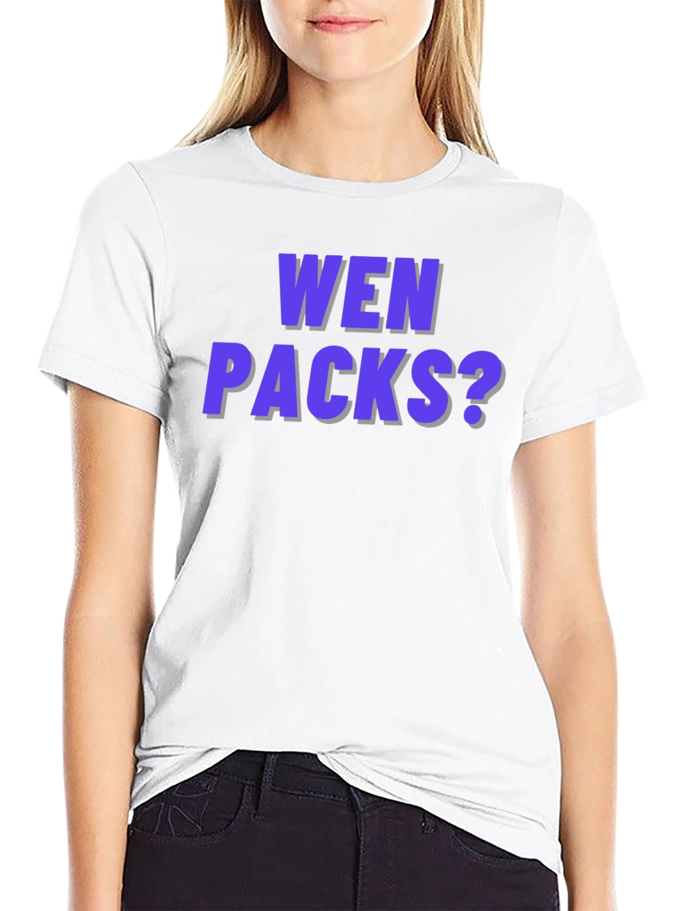 Wen Packs? Crypto Meme T-Shirt