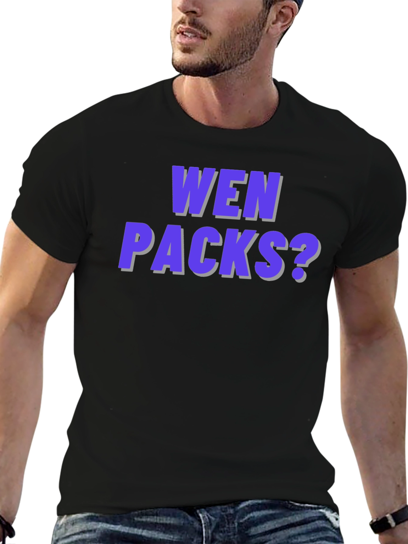 Wen Packs? Crypto Meme T-Shirt