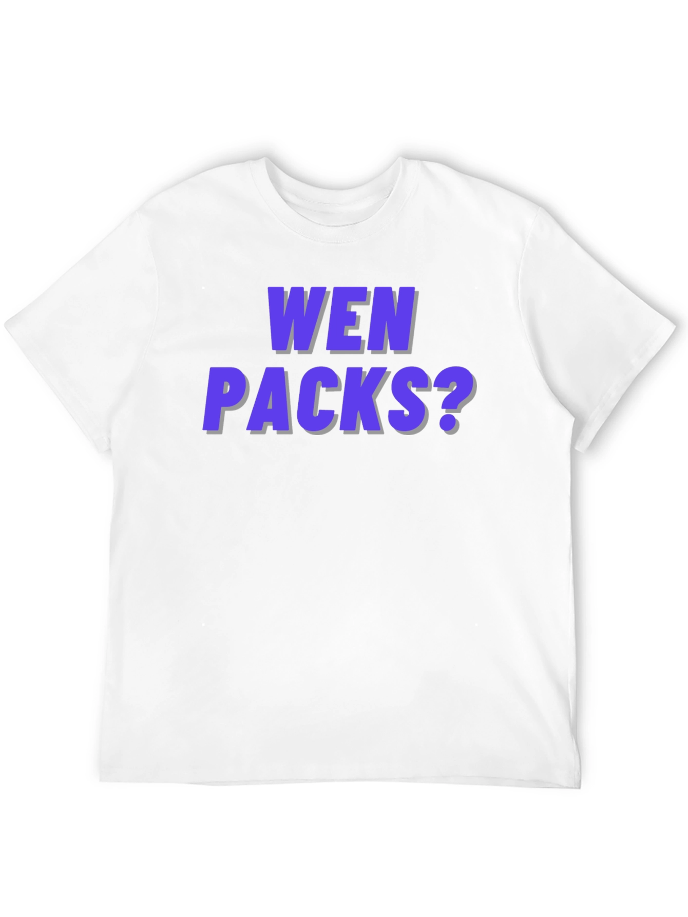 Wen Packs? Crypto Meme T-Shirt