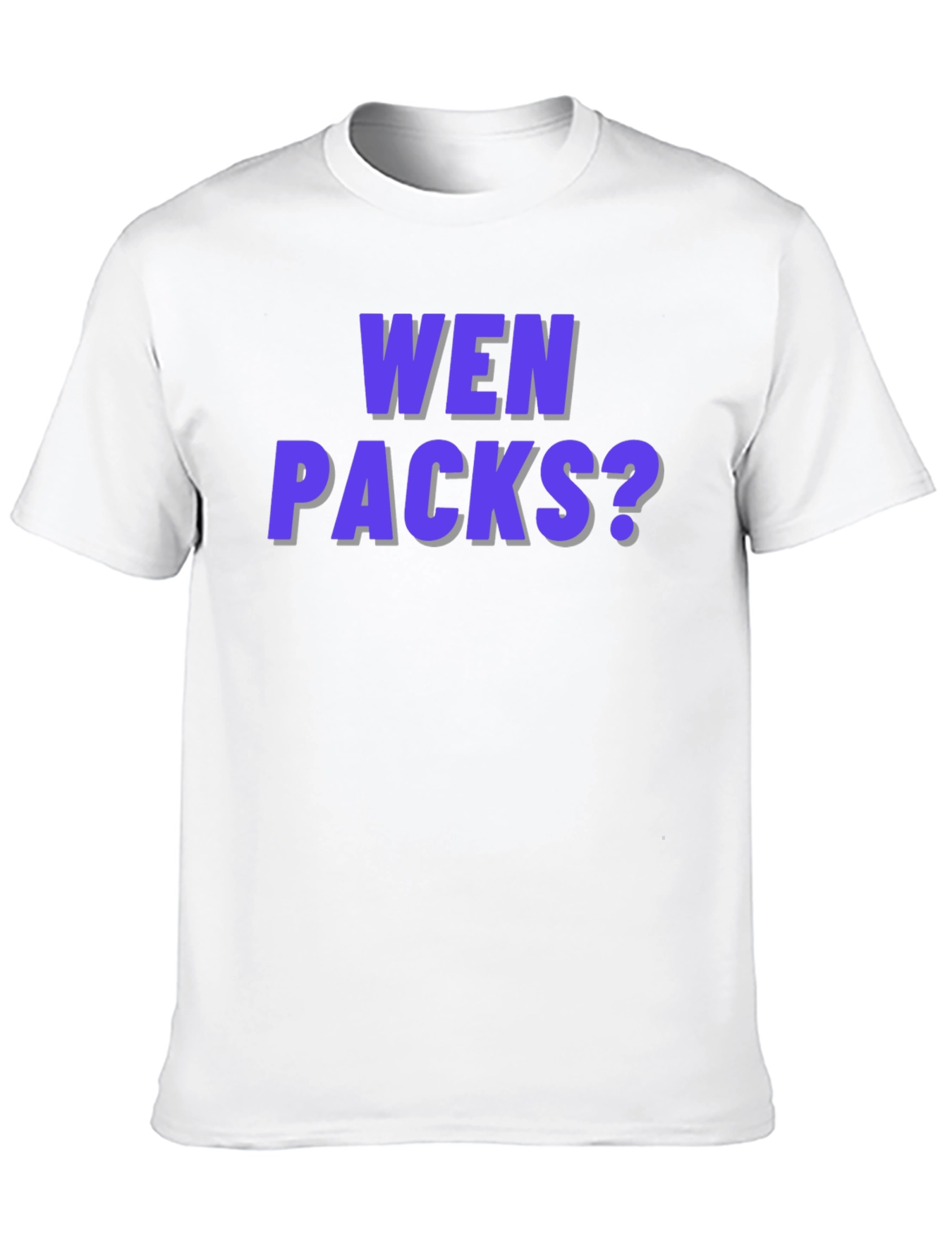 Wen Packs? Crypto Meme T-Shirt