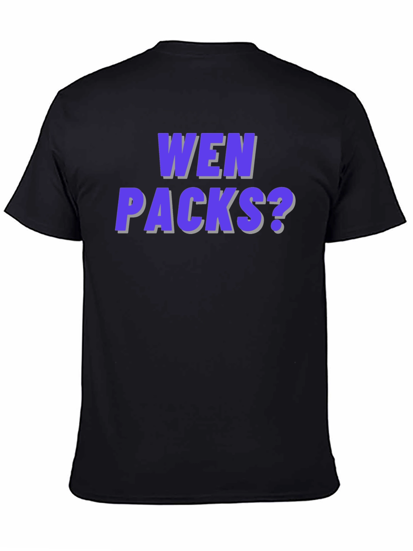 Wen Packs? Crypto Meme T-Shirt