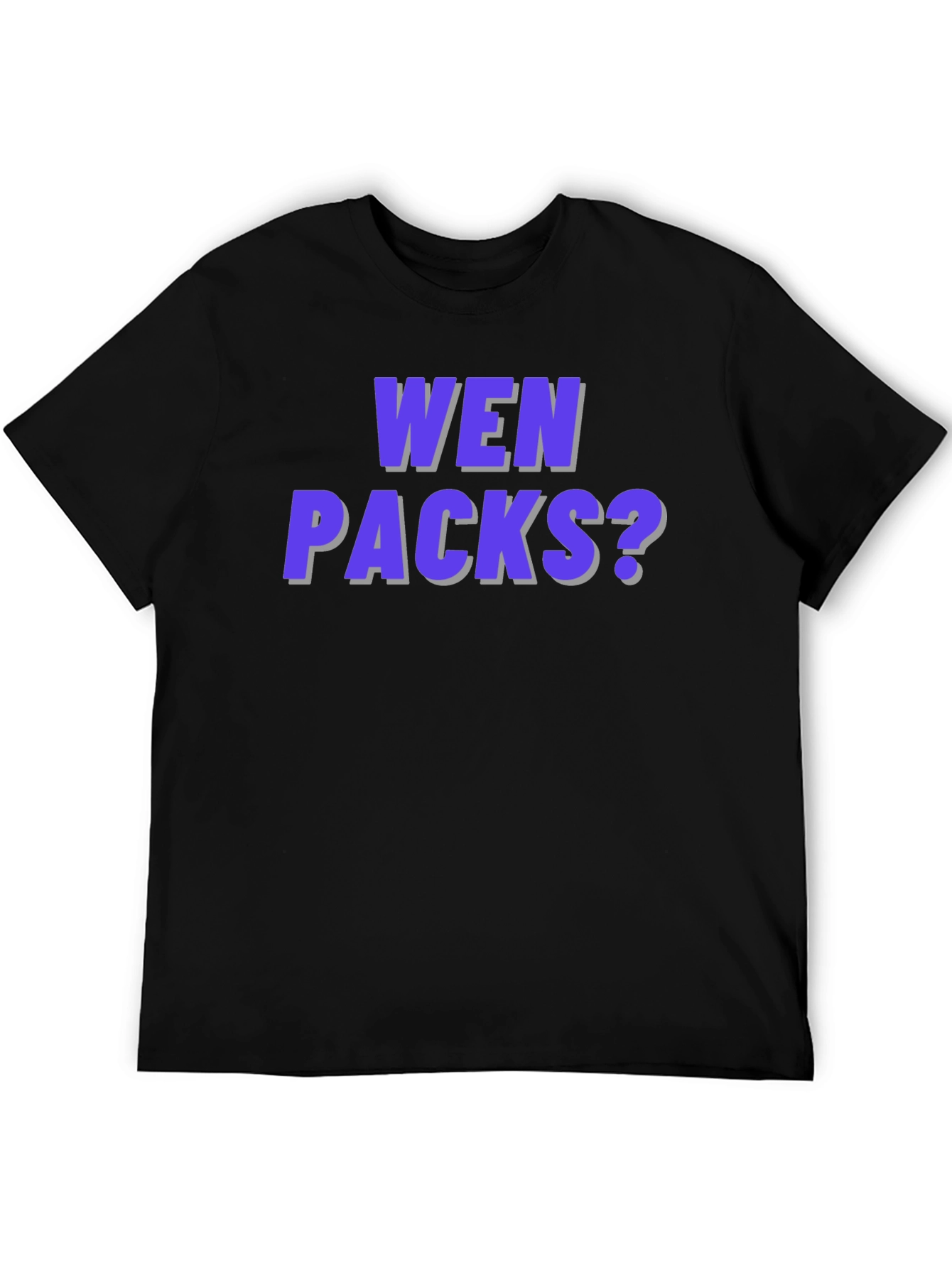 Wen Packs? Crypto Meme T-Shirt