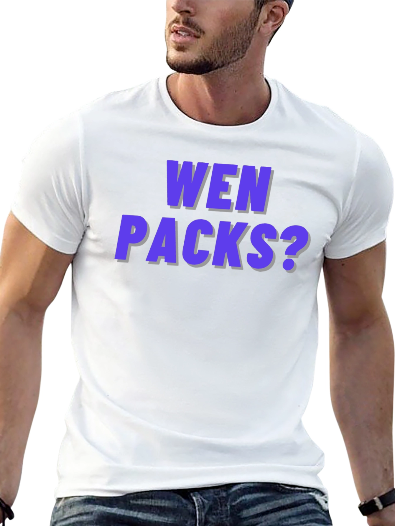 Wen Packs? Crypto Meme T-Shirt