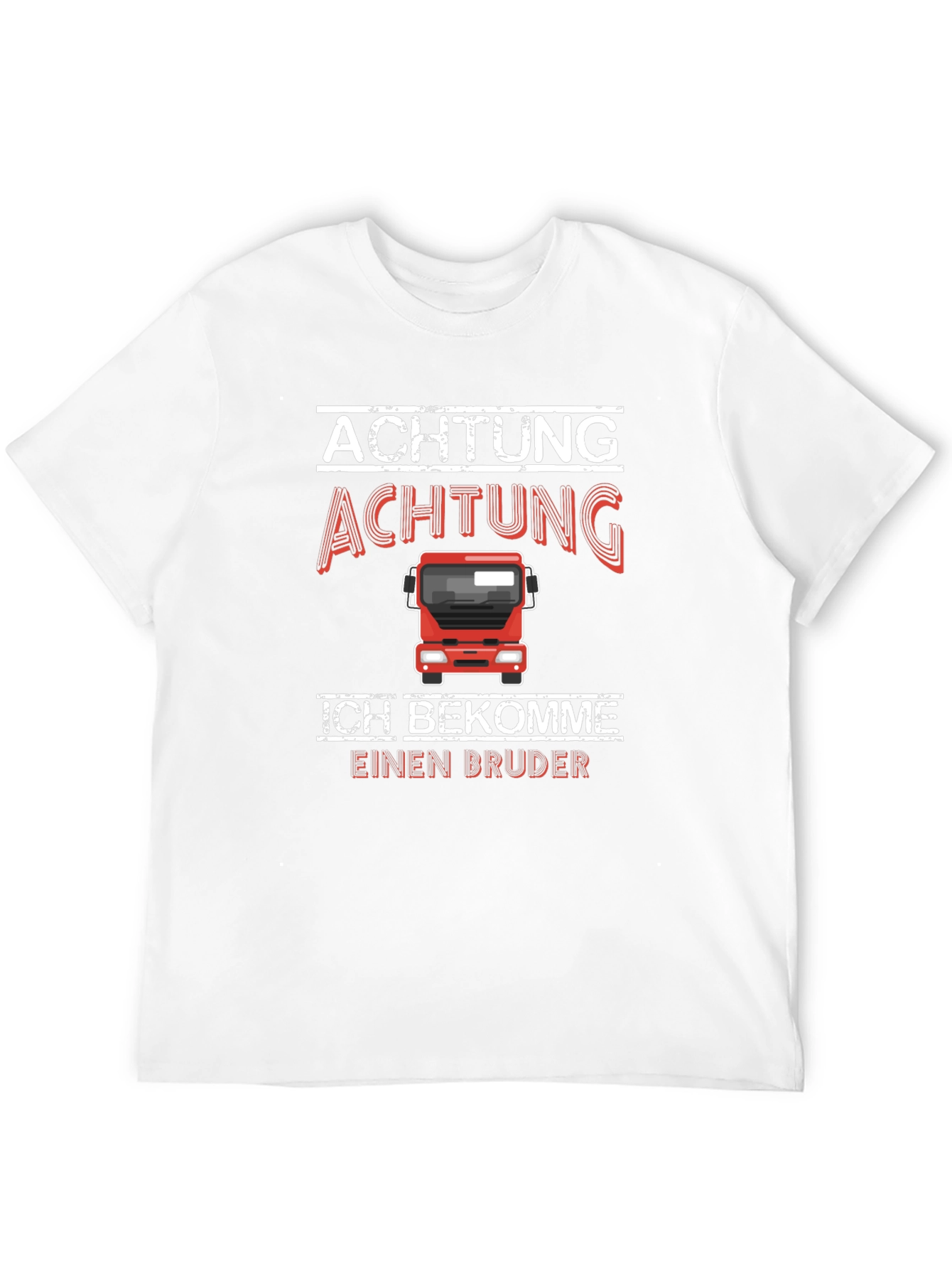 Achtung Bruder T-Shirt - Im Getting A Brother