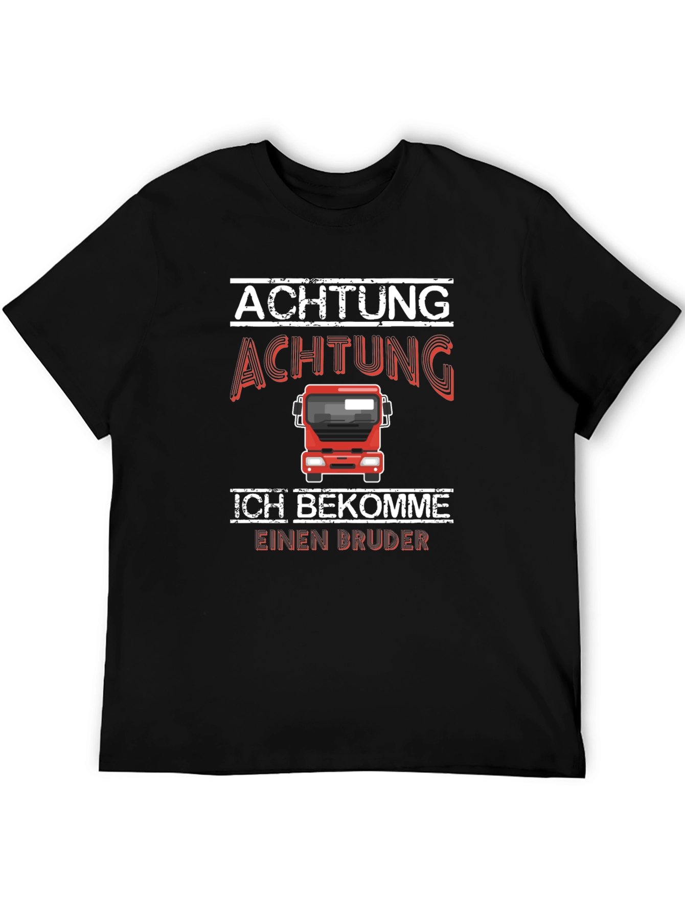 Achtung Bruder T-Shirt - Im Getting A Brother