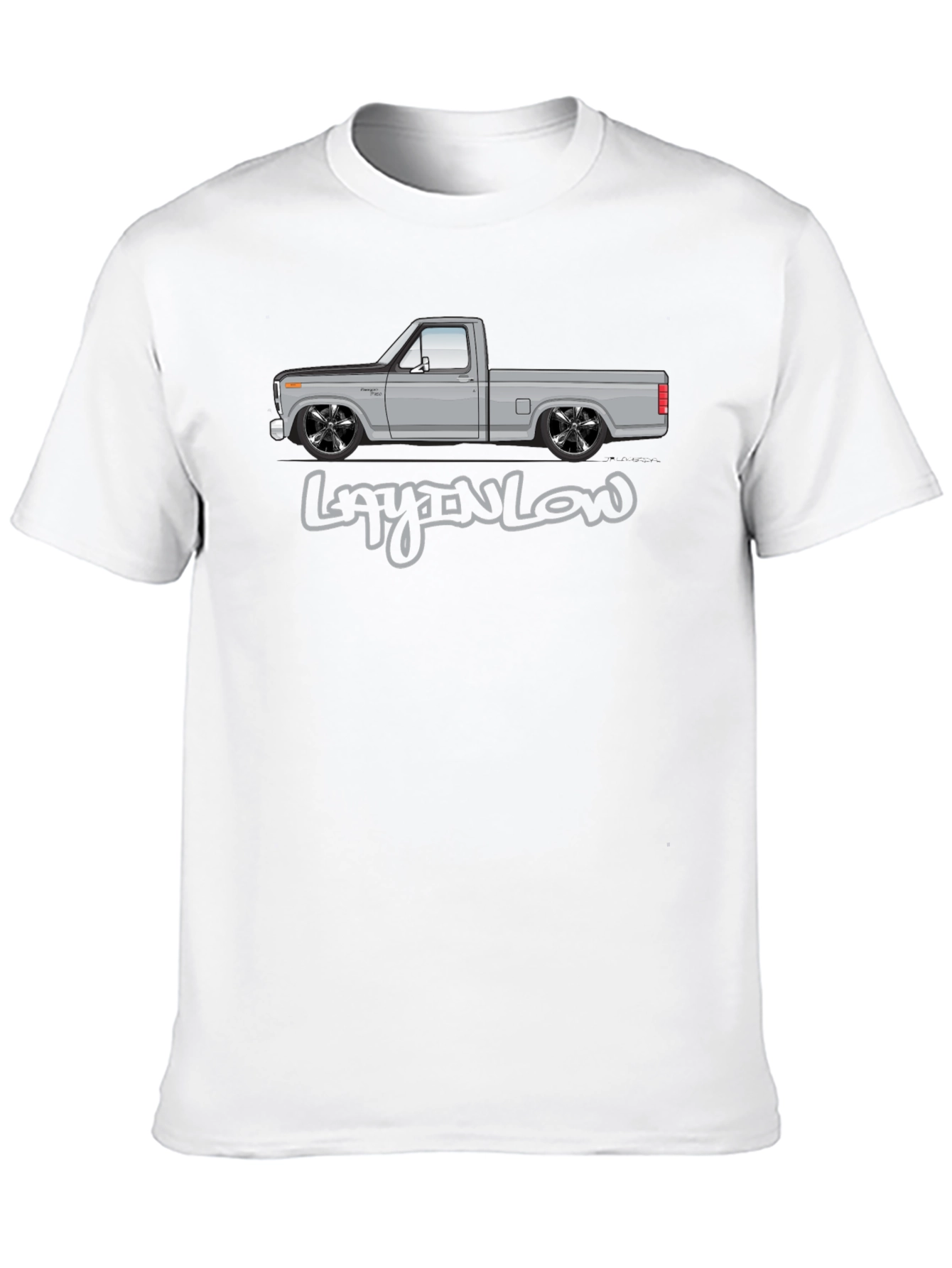 LaynLow Truck Graphic Tee - Black