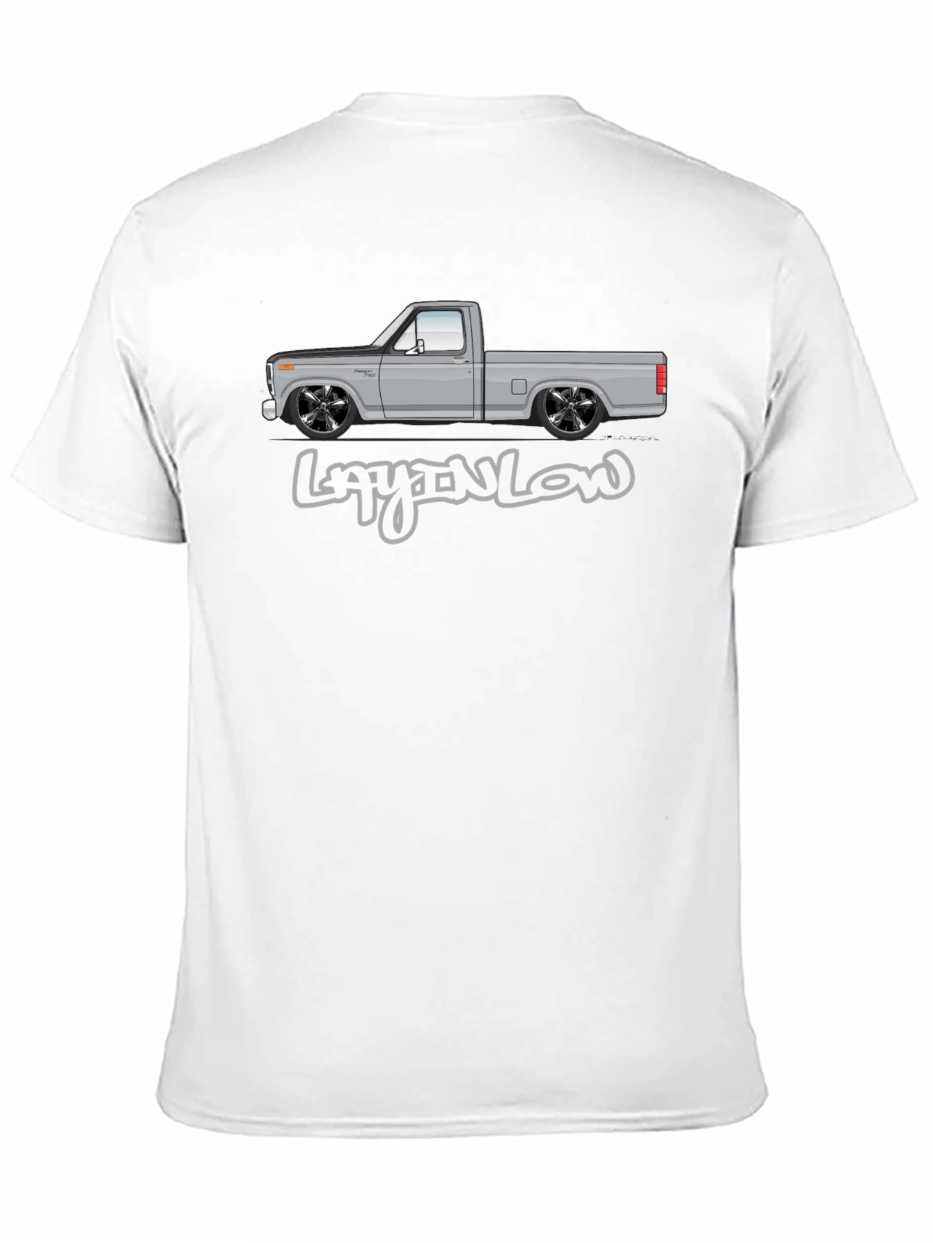 LaynLow Truck Graphic Tee - Black