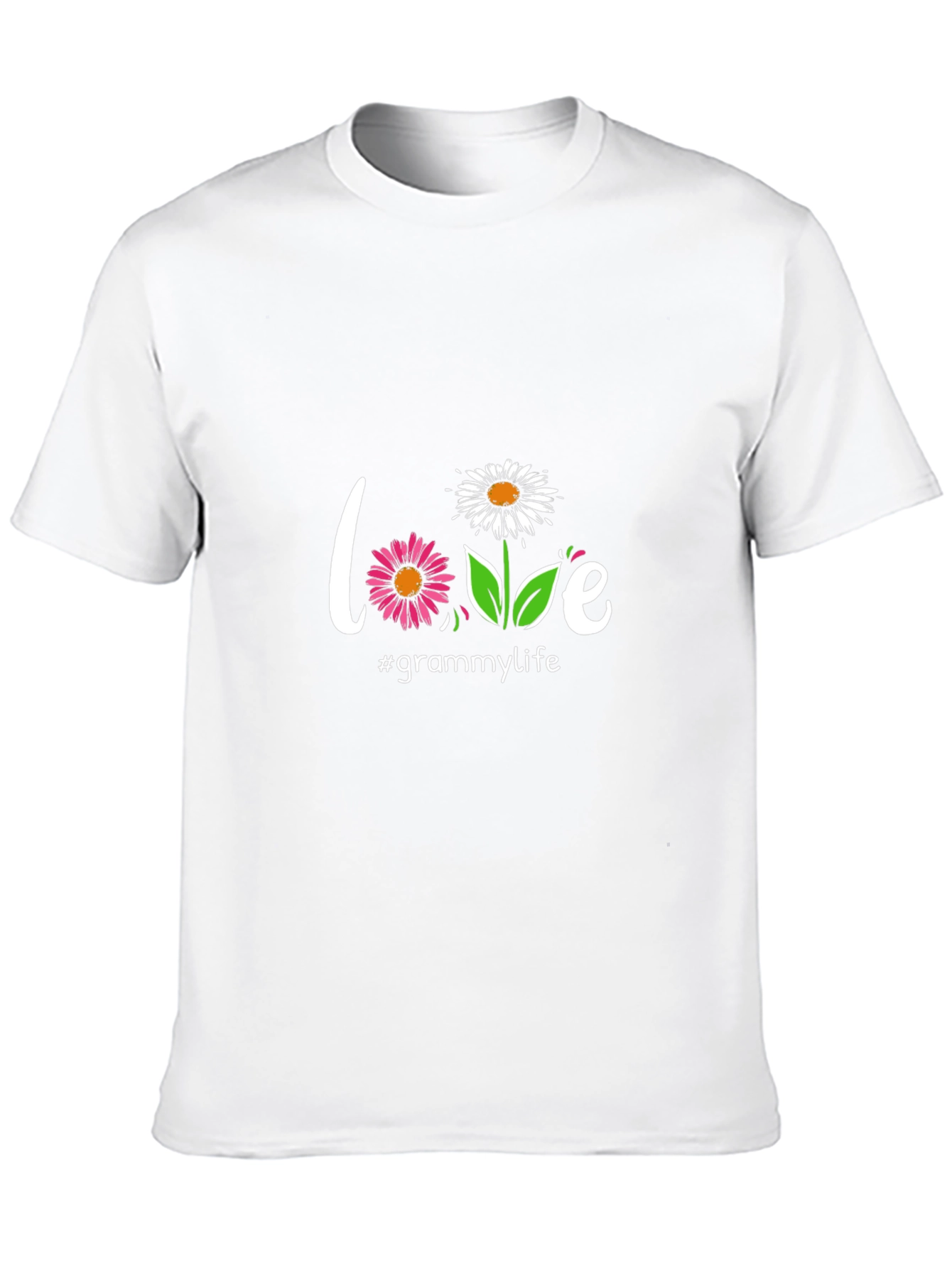 Love Grammy Life Graphic Tee - Black