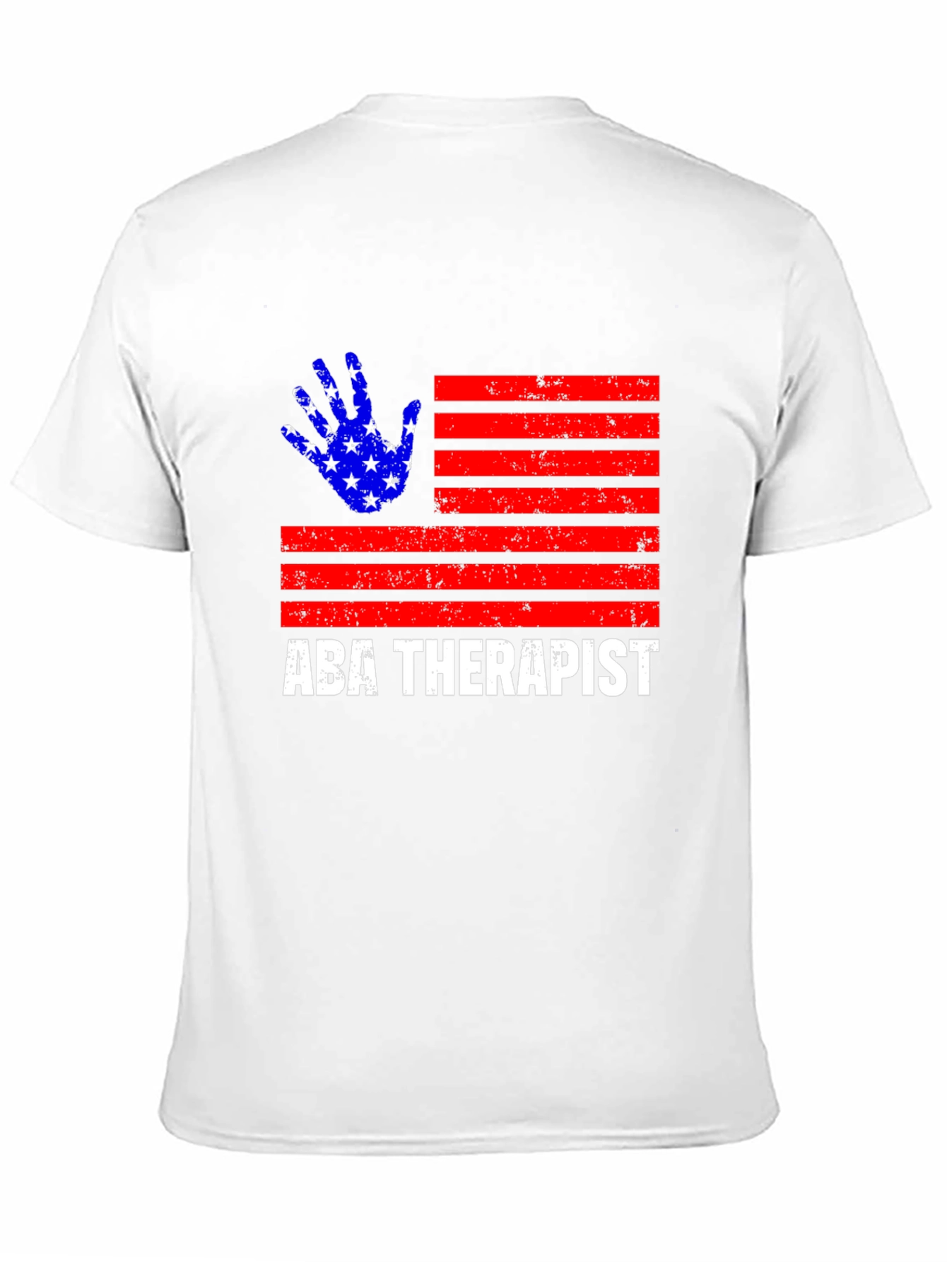 ABA Therapist USA Flag T-Shirt