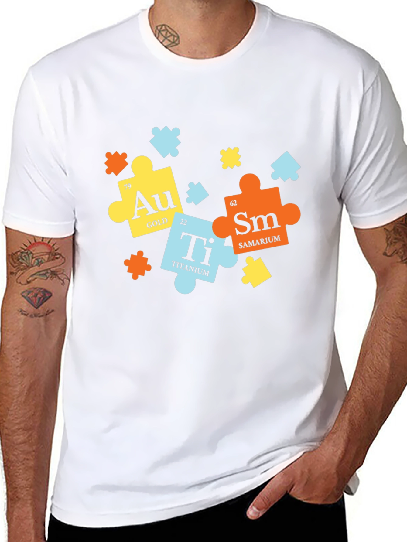 Autism Awareness Puzzle Piece T-Shirt