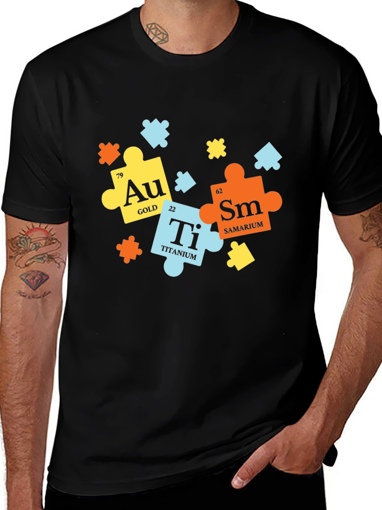 Autism Awareness Puzzle Piece T-Shirt