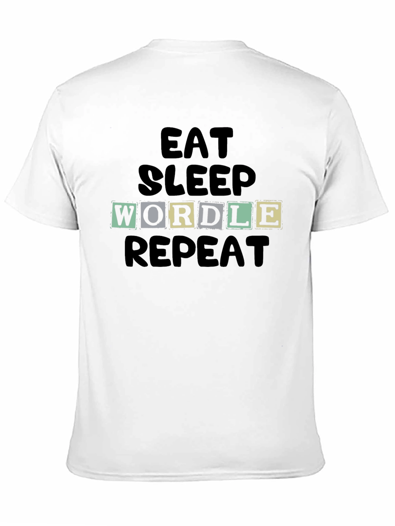 Eat Sleep Wordle Repeat T-Shirt