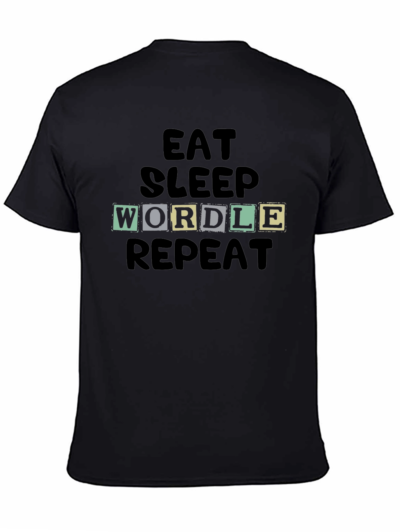 Eat Sleep Wordle Repeat T-Shirt