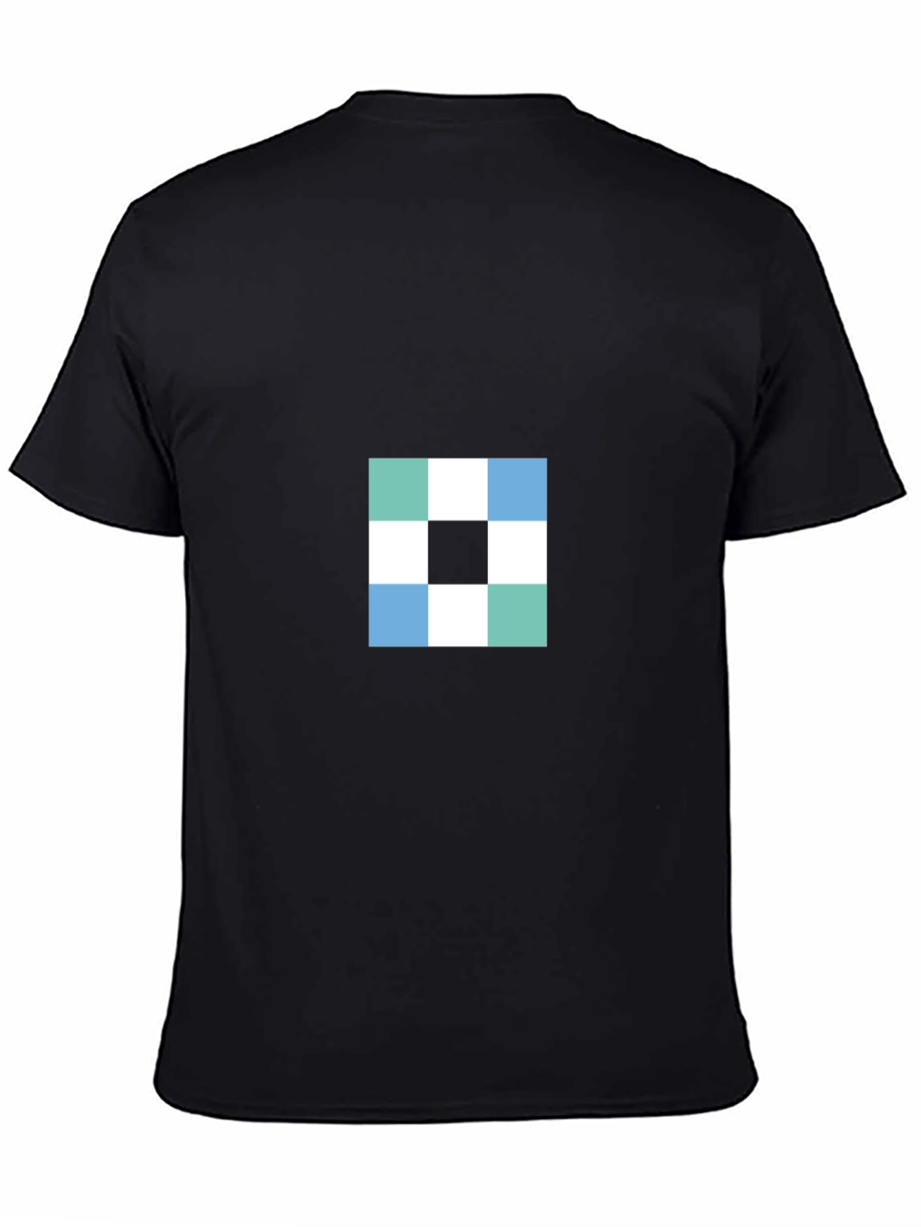 Geometric Grid T-Shirt - Modern Casual Style