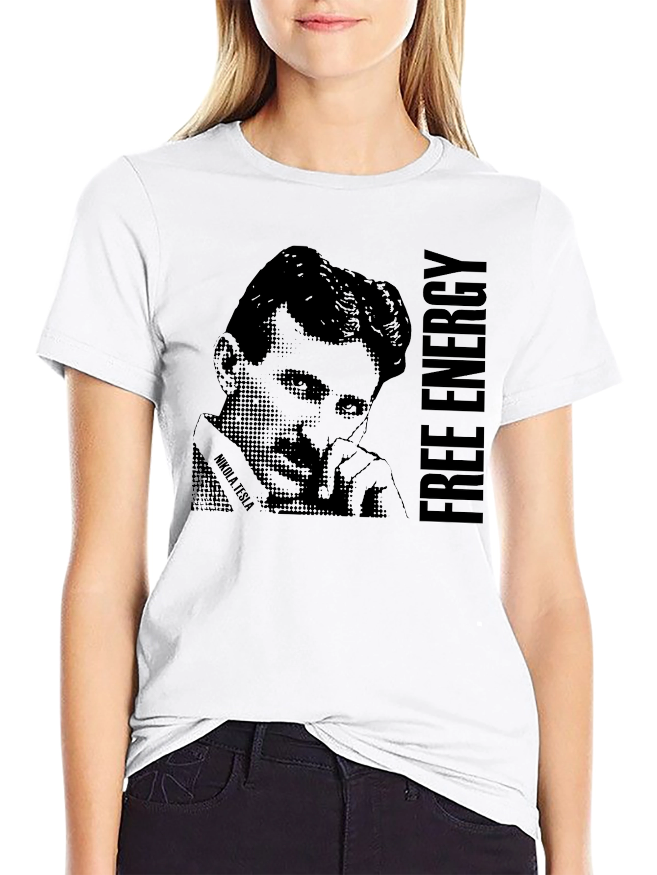 Nikola Tesla Free Energy T-Shirt