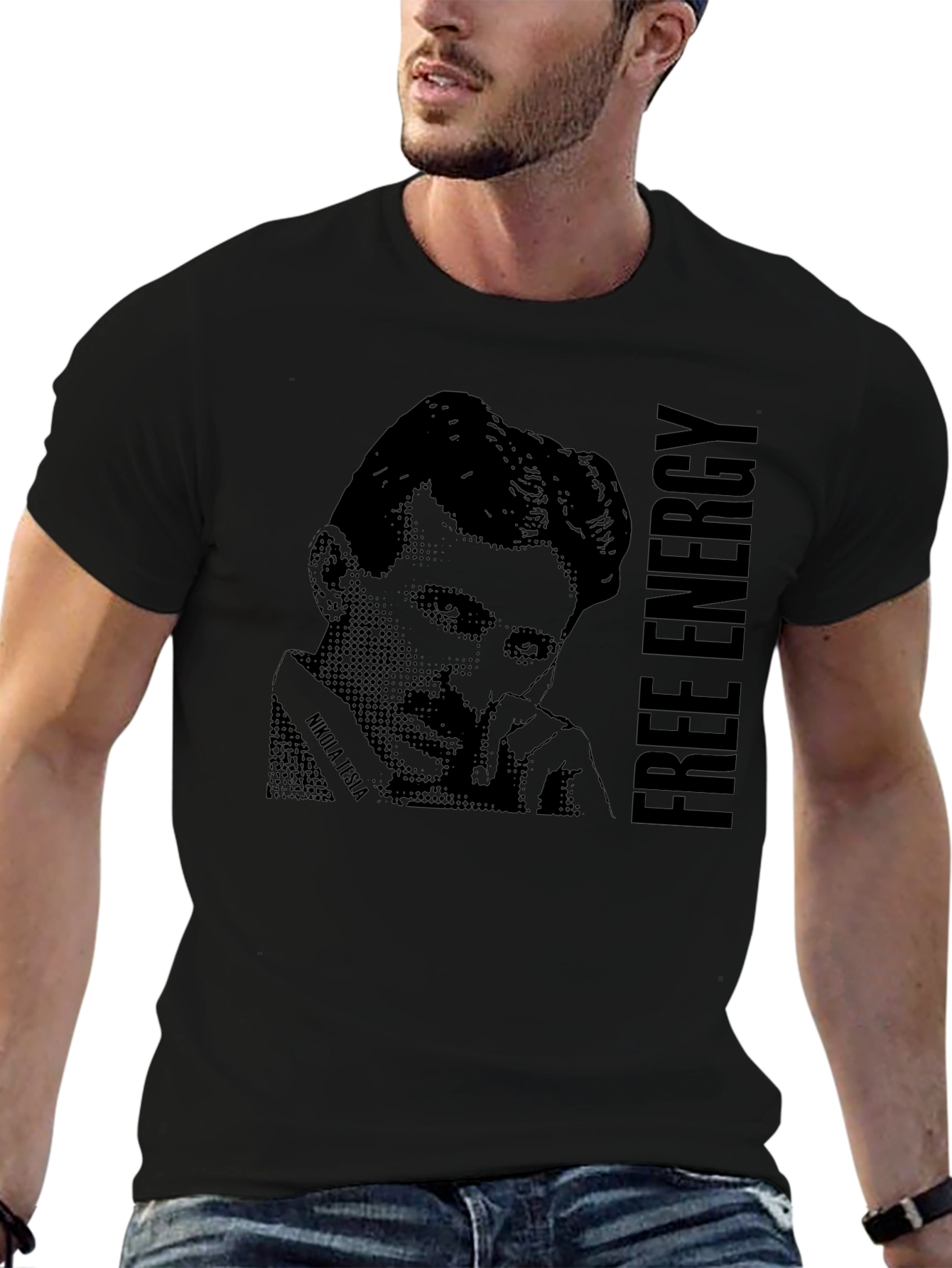 Nikola Tesla Free Energy T-Shirt