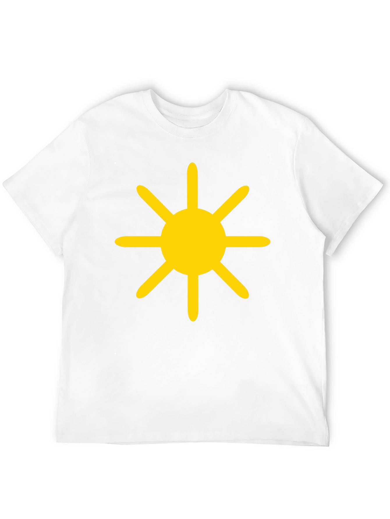 Sunburst Graphic Tee - Black Cotton Blend