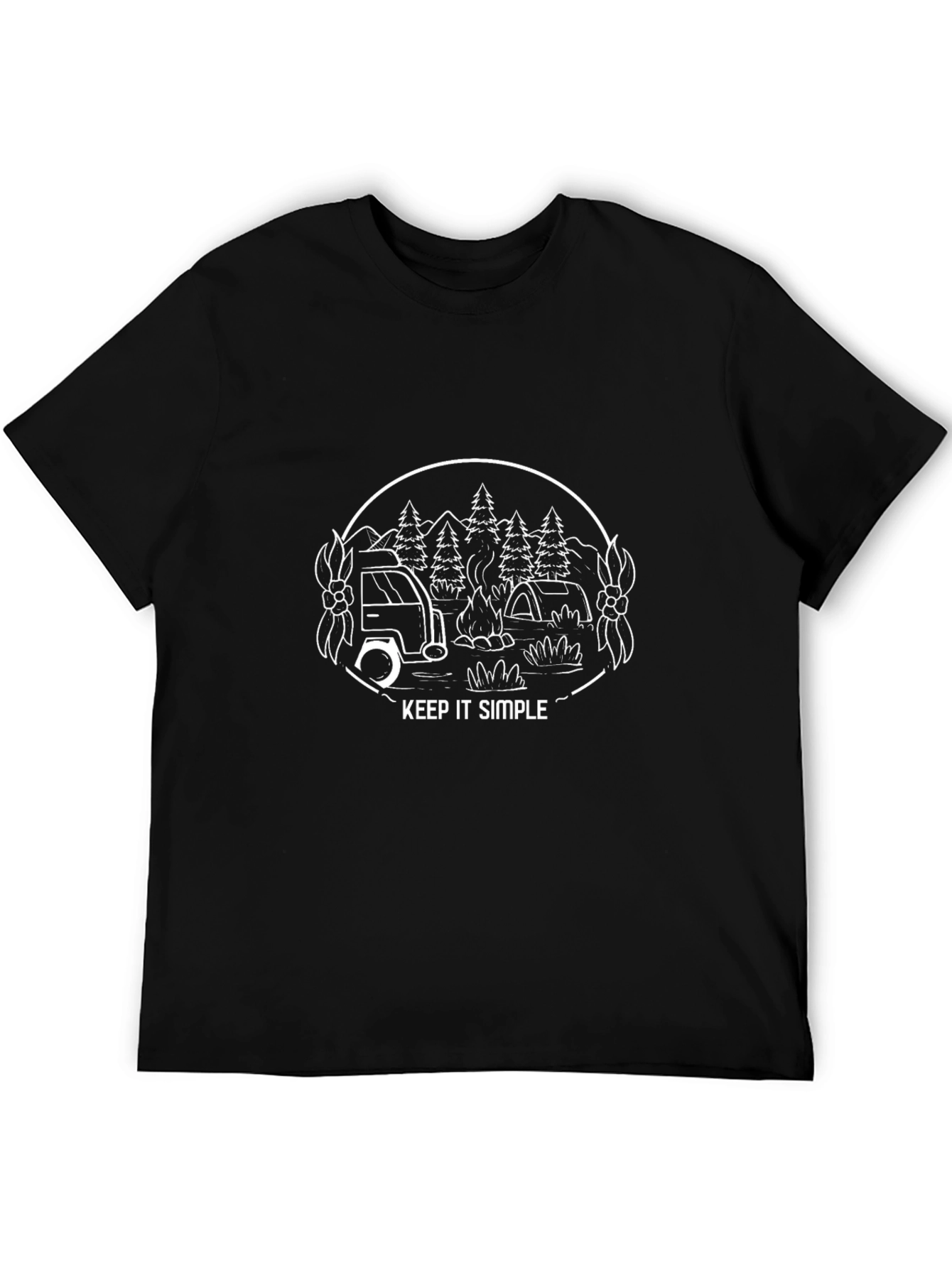 Keep It Simple Camping Adventure T-Shirt