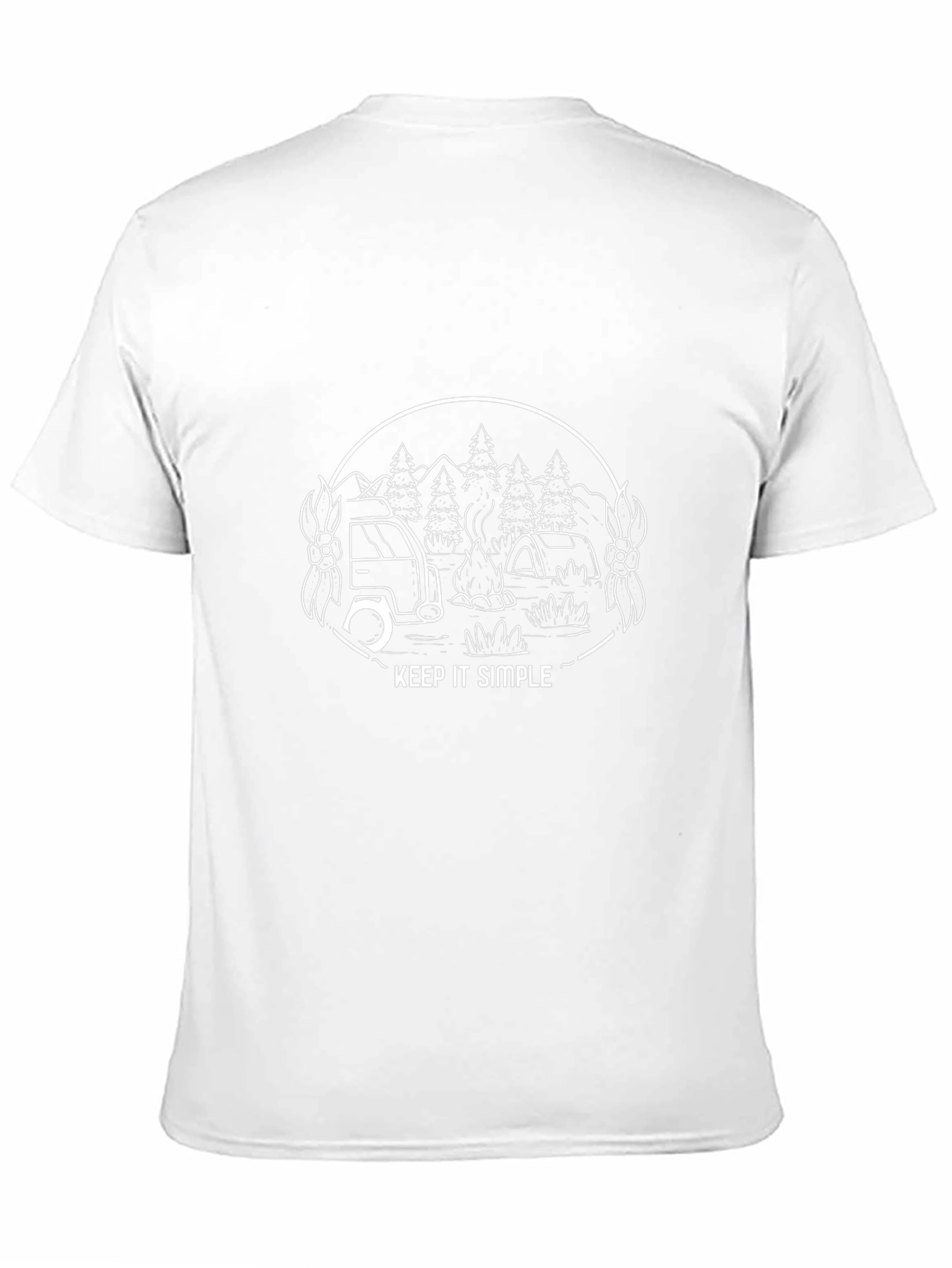 Keep It Simple Camping Adventure T-Shirt