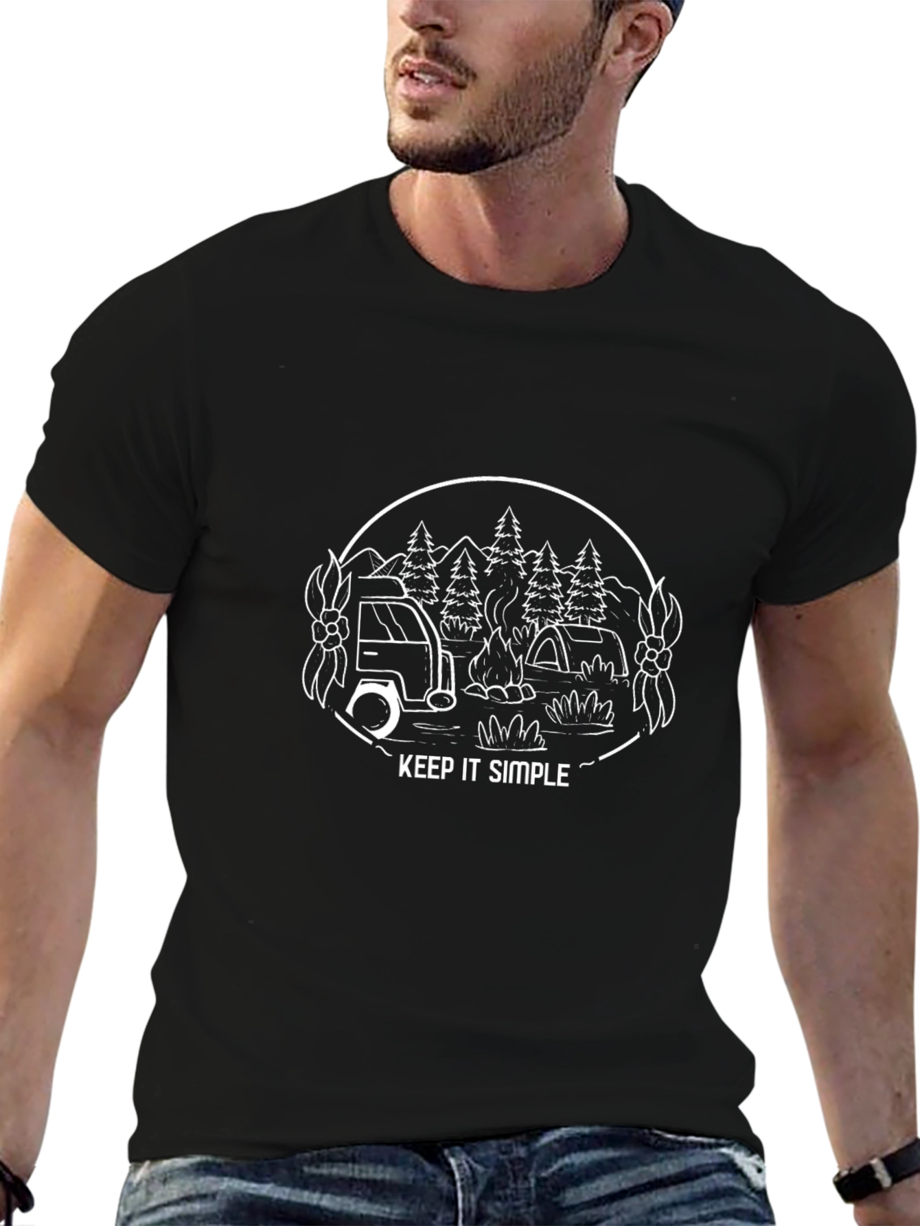 Keep It Simple Camping Adventure T-Shirt