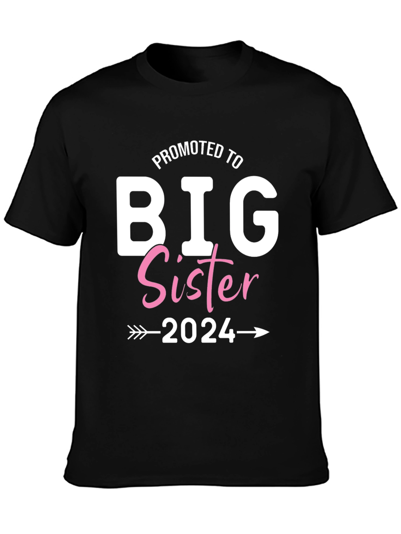 Promoted To Big Sister 2024 T-Shirt