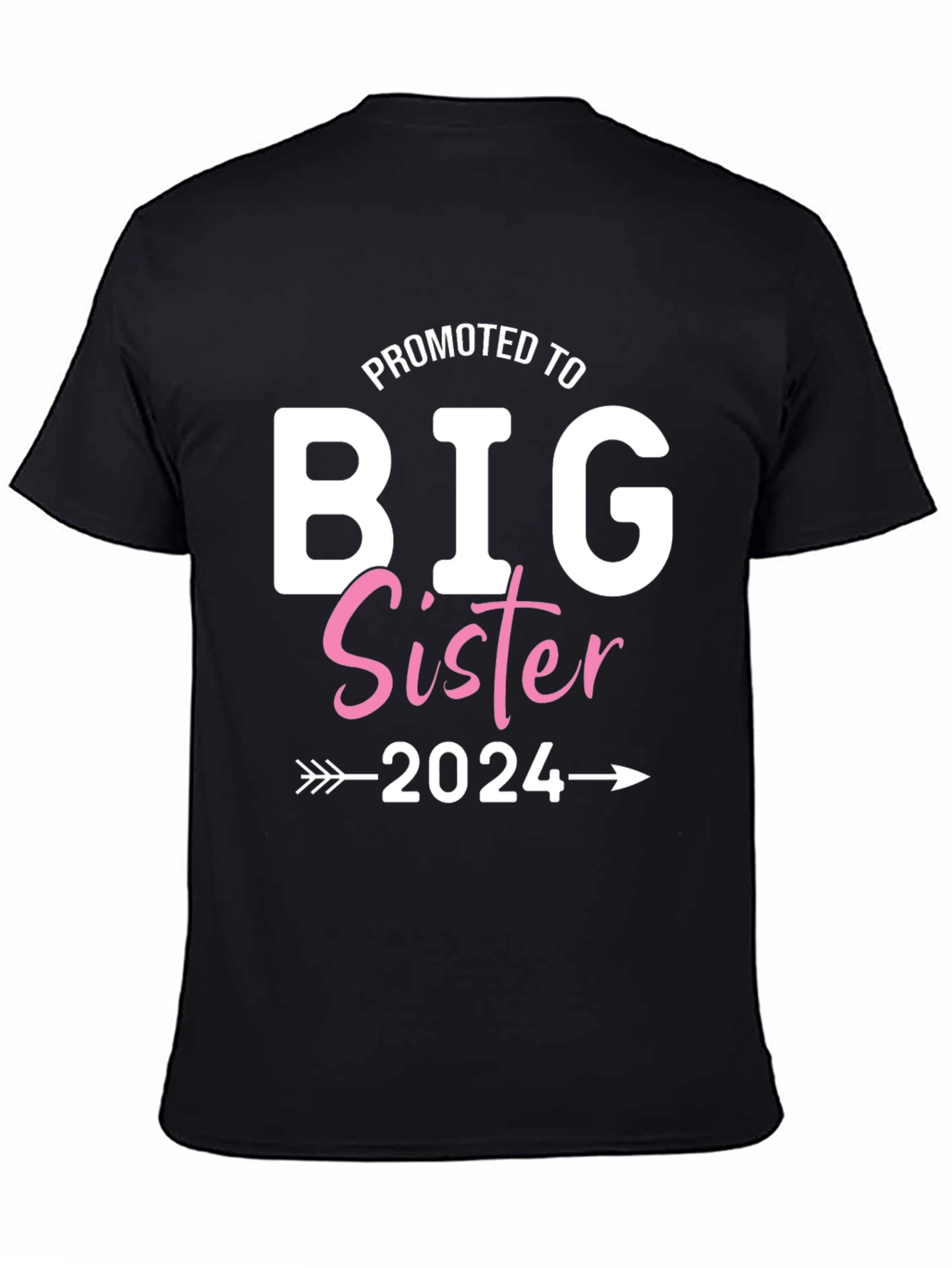 Promoted To Big Sister 2024 T-Shirt