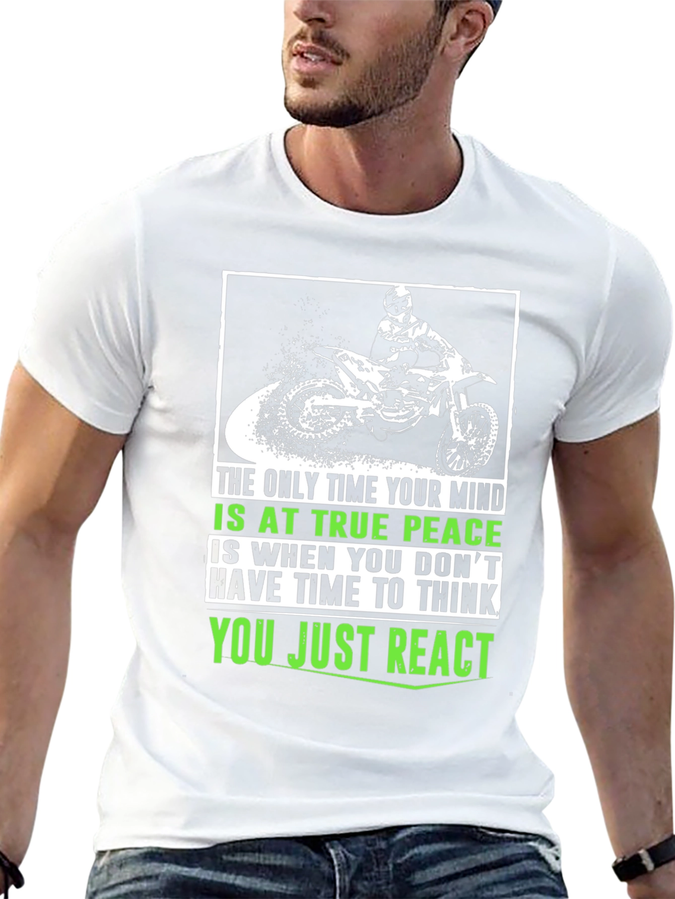 True Peace Motocross T-Shirt - Ride & React