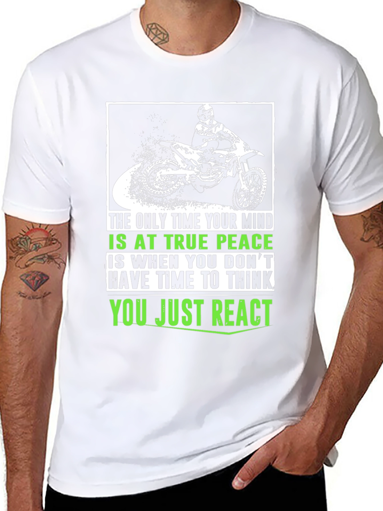 True Peace Motocross T-Shirt - Ride & React