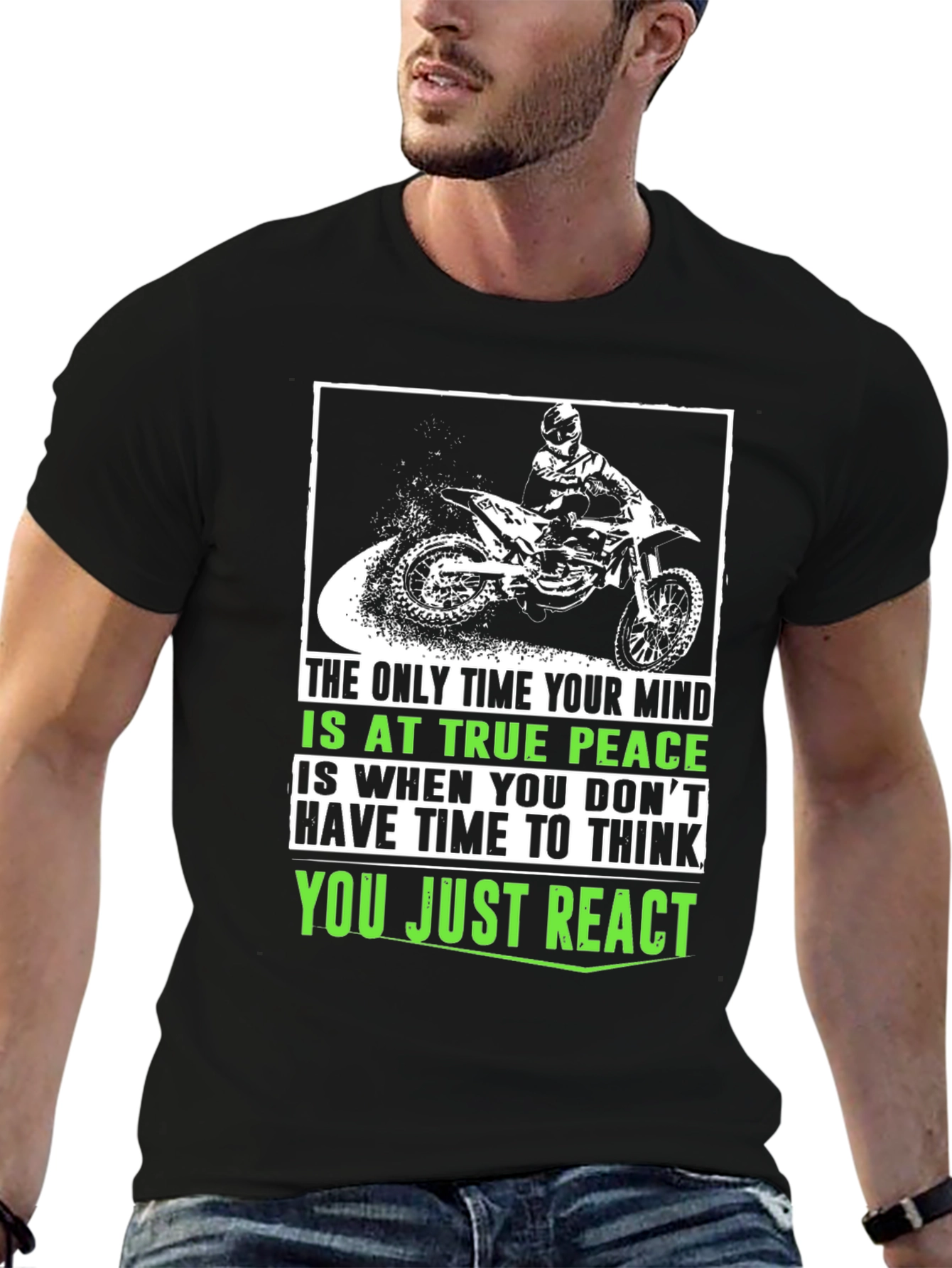 True Peace Motocross T-Shirt - Ride & React