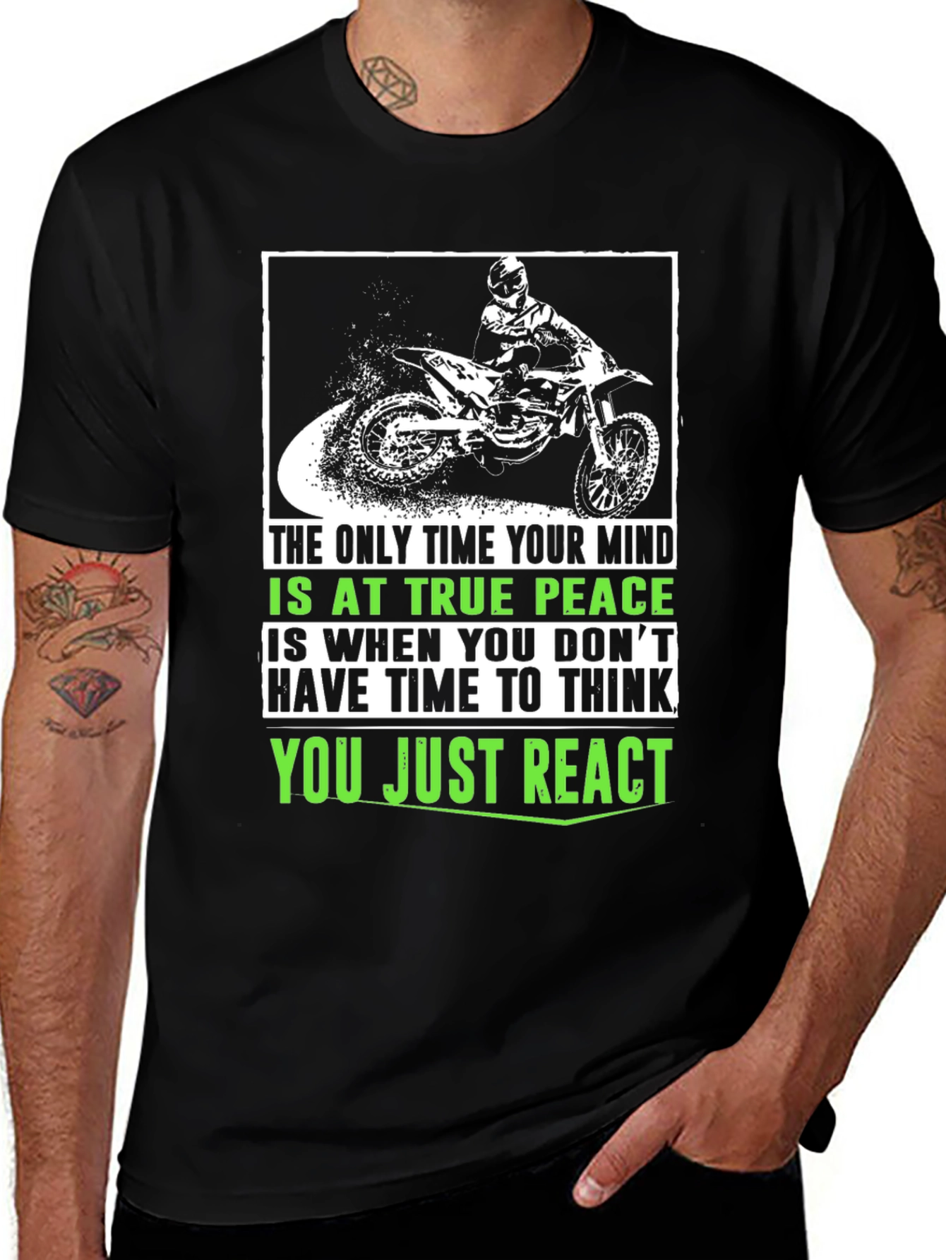 True Peace Motocross T-Shirt - Ride & React