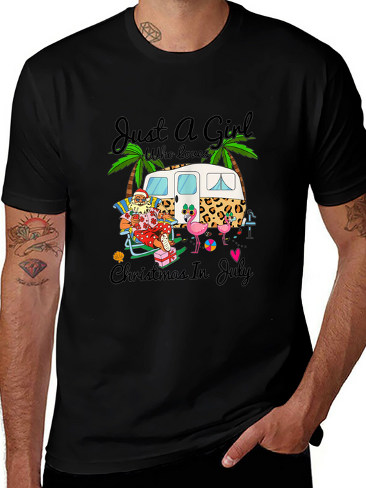 Christmas in July Graphic T-Shirt