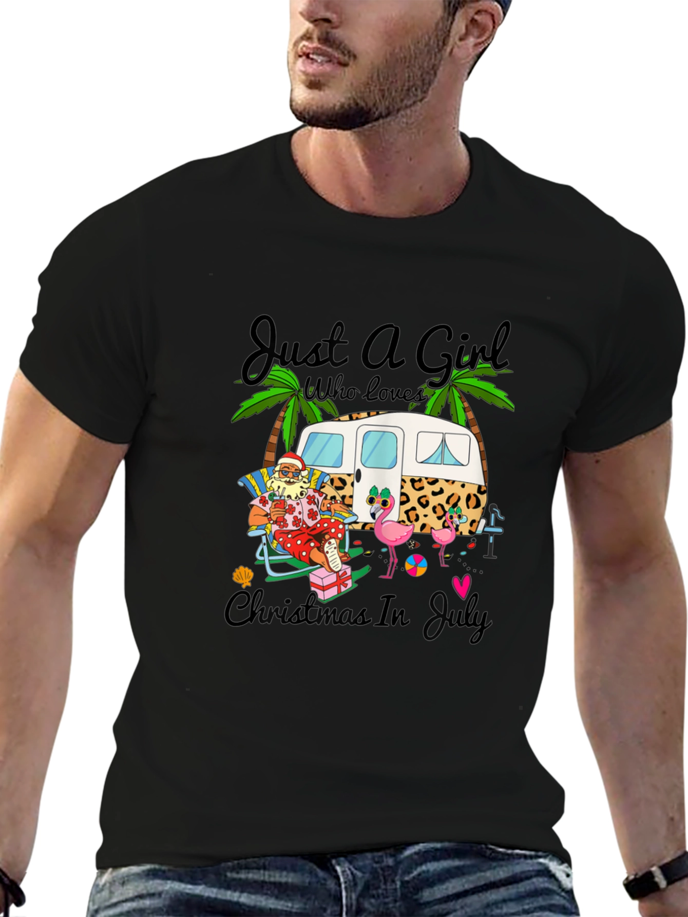 Christmas in July Graphic T-Shirt