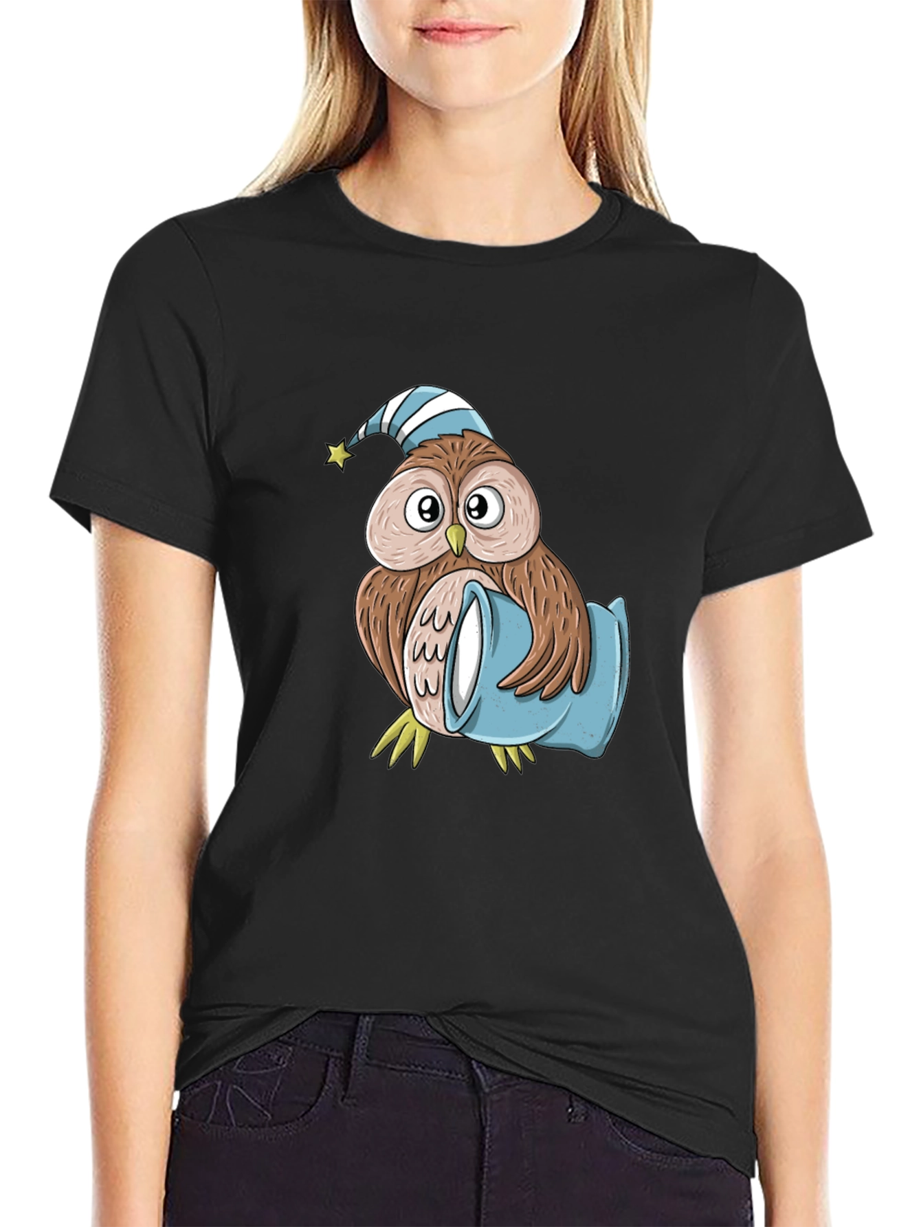 Cute Owl Pajama T-Shirt