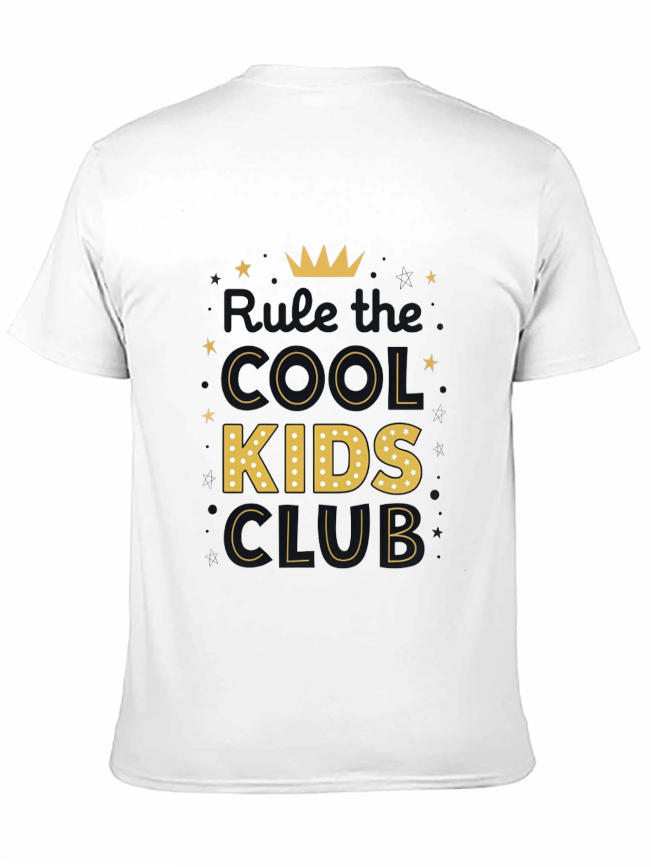 Cool Kids Club Black Graphic Tee
