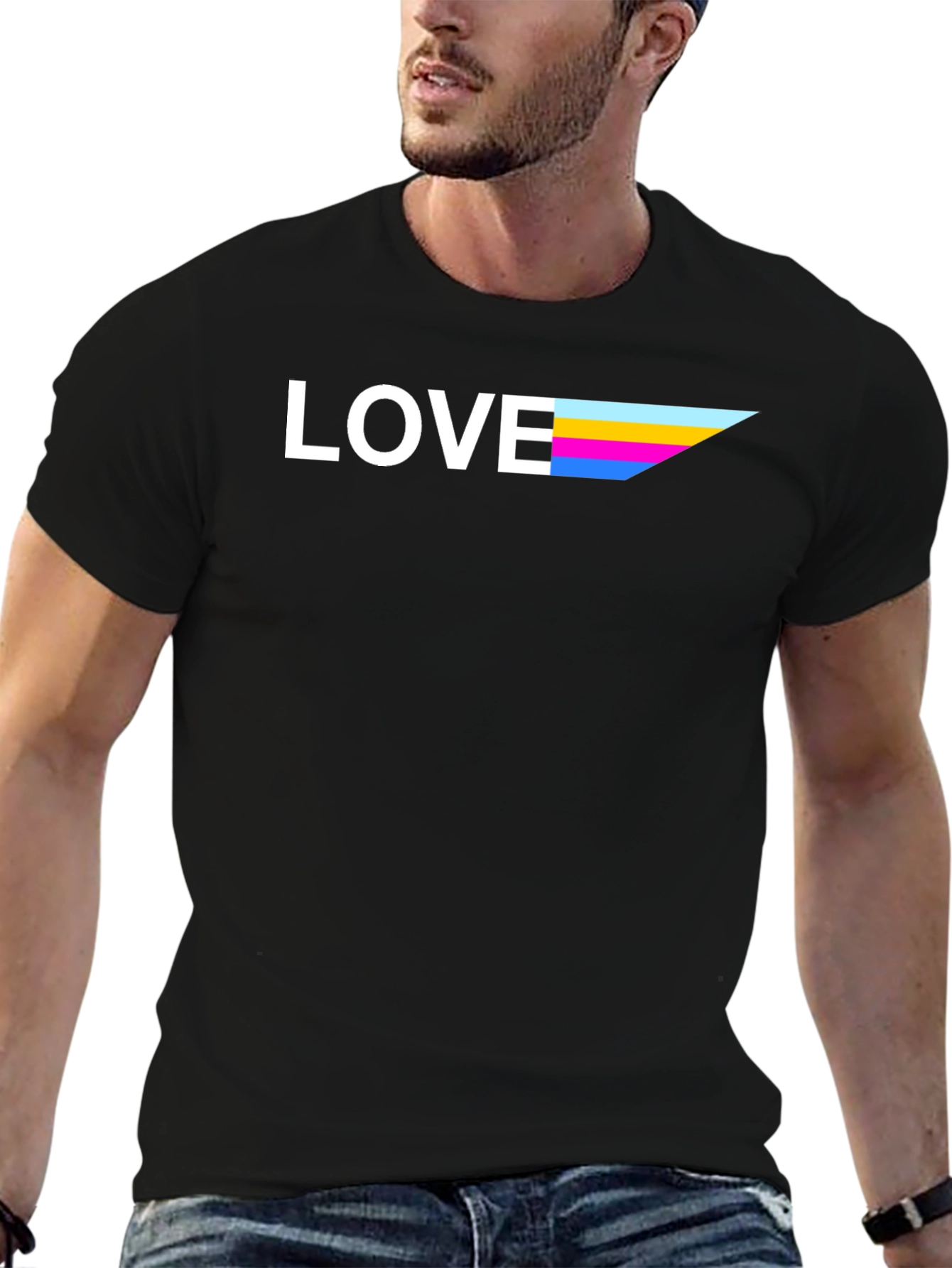 Pansexual Pride Love T-Shirt