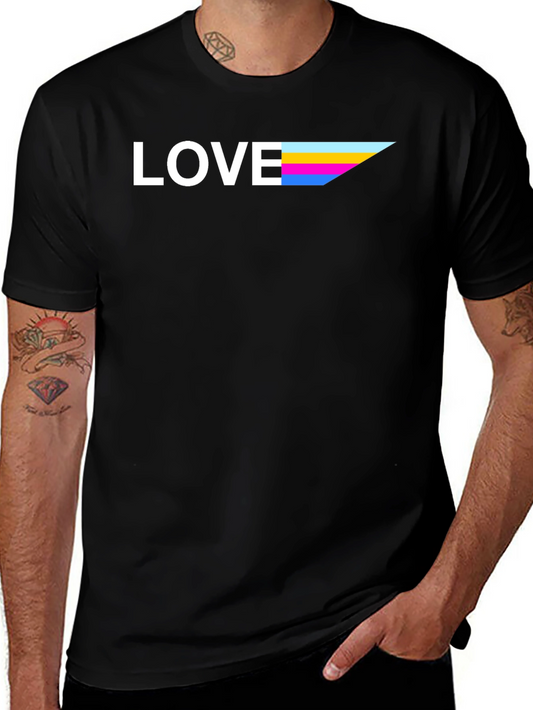 Pansexual Pride Love T-Shirt