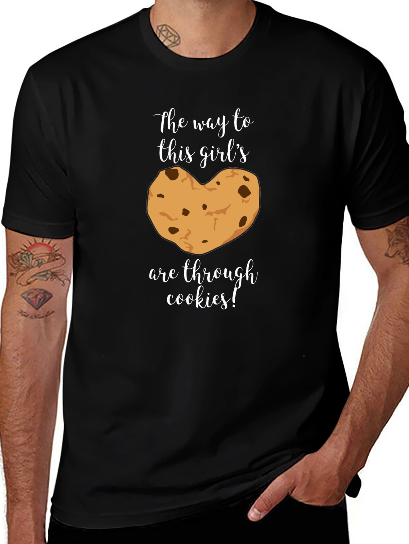 Cookie Lover T-Shirt: Way to Her Heart!