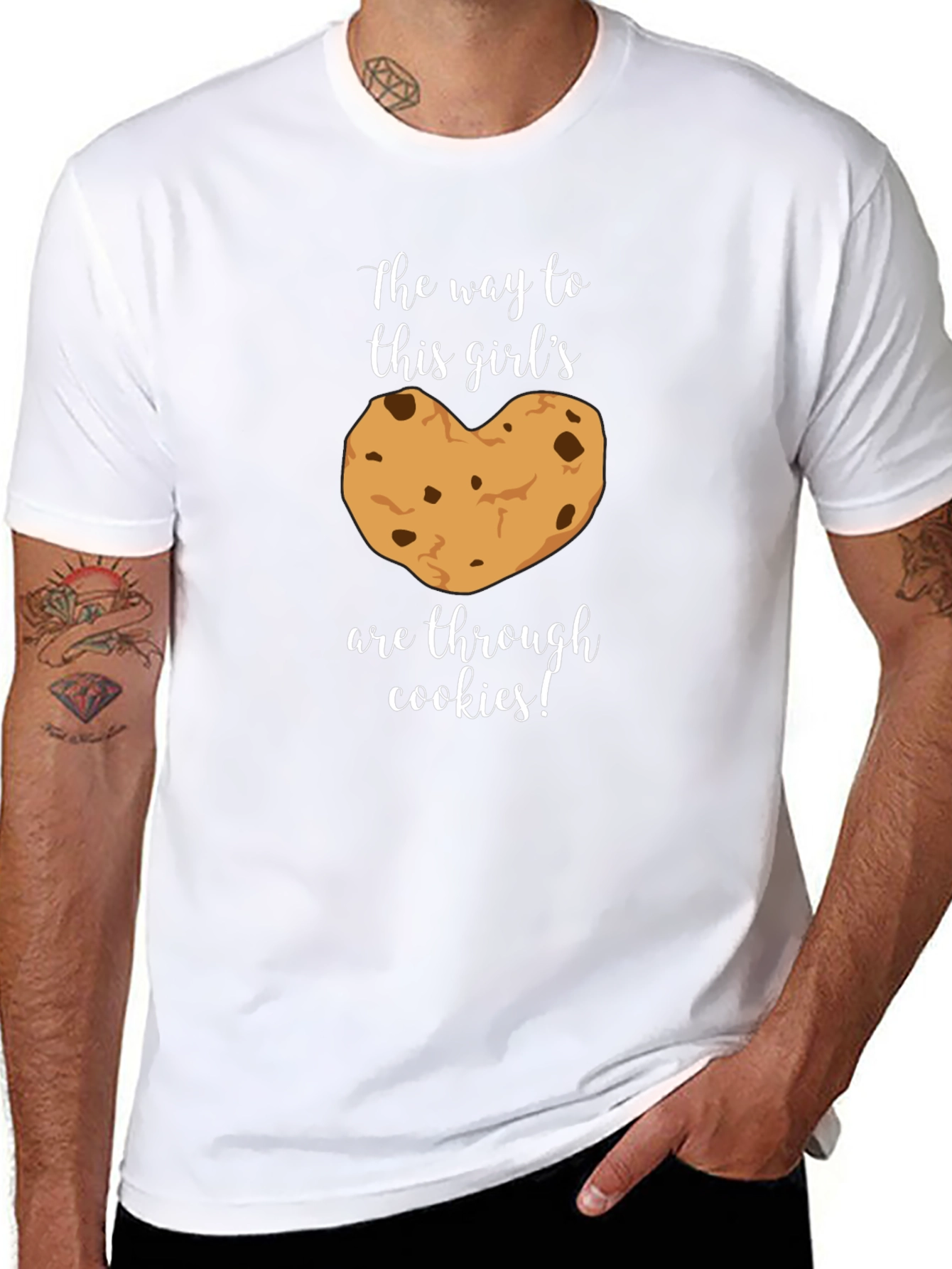 Cookie Lover T-Shirt: Way to Her Heart!