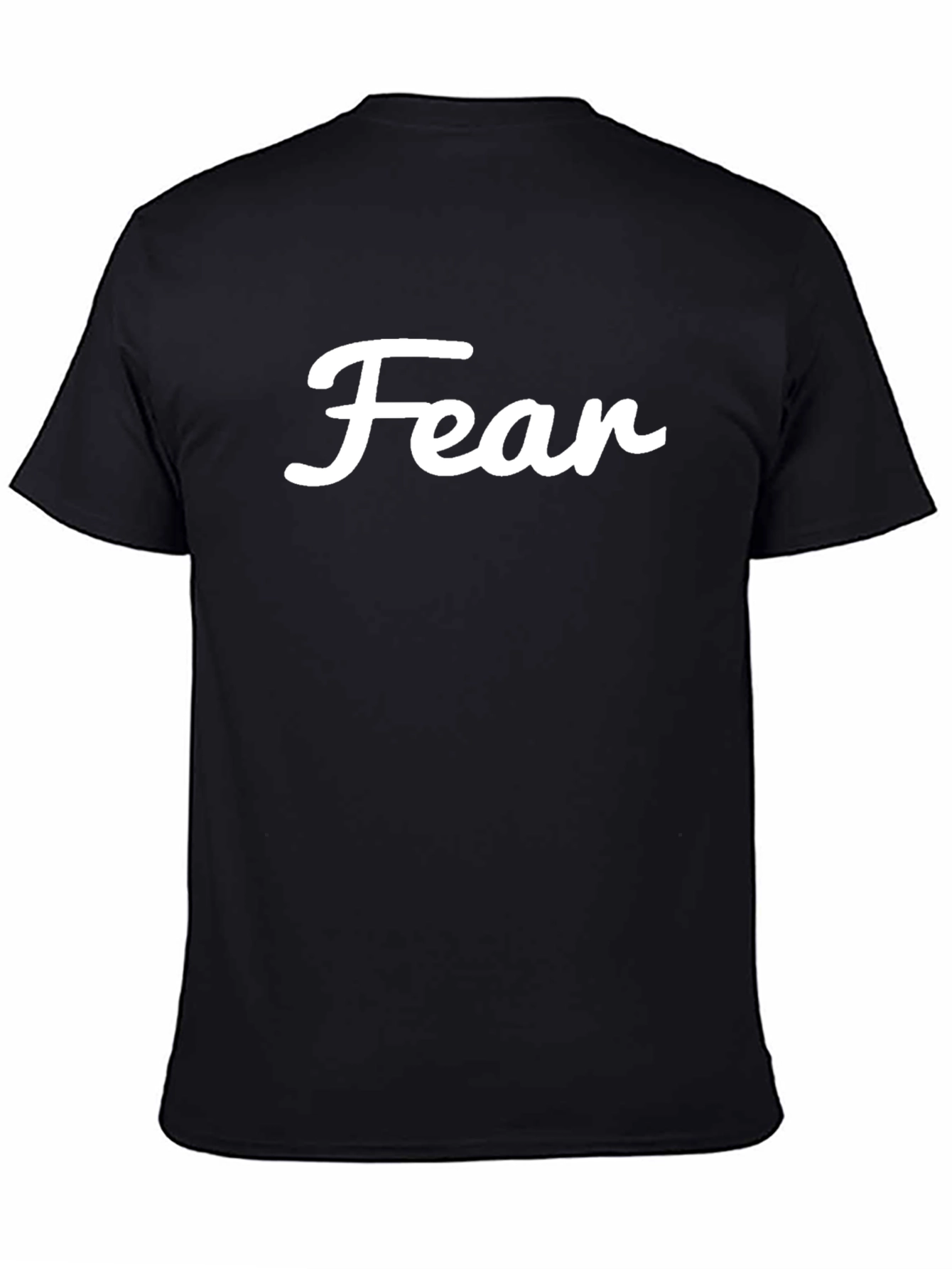 Fear Graphic Tee - Classic Black T-Shirt