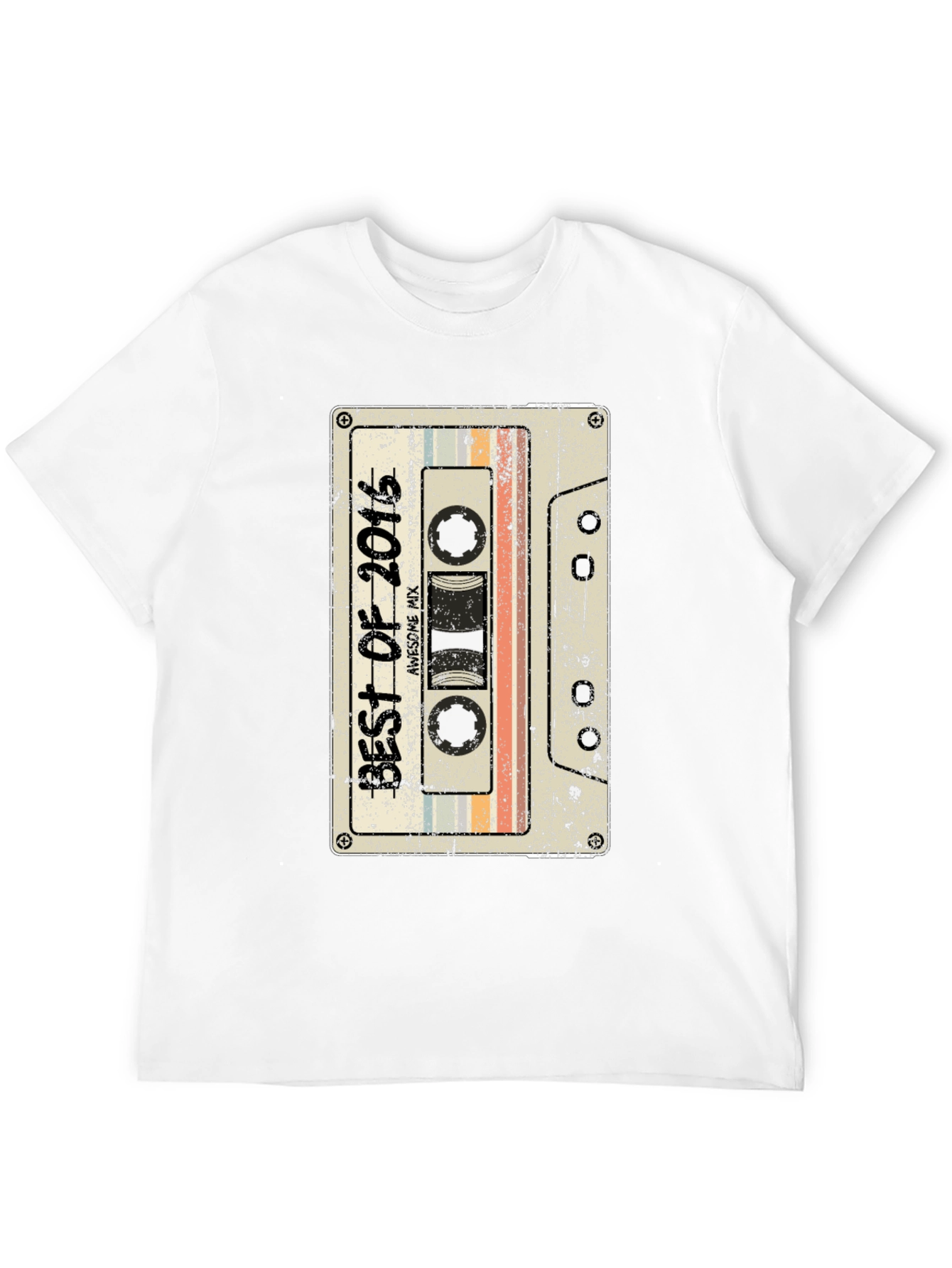 Best of 2016 Cassette Tape Graphic T-Shirt