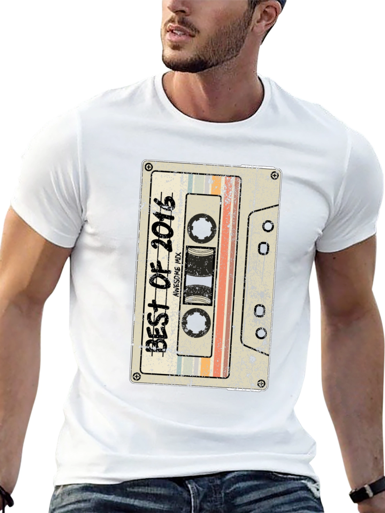 Best of 2016 Cassette Tape Graphic T-Shirt