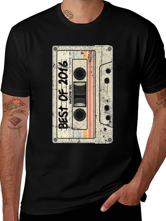 Best of 2016 Cassette Tape Graphic T-Shirt
