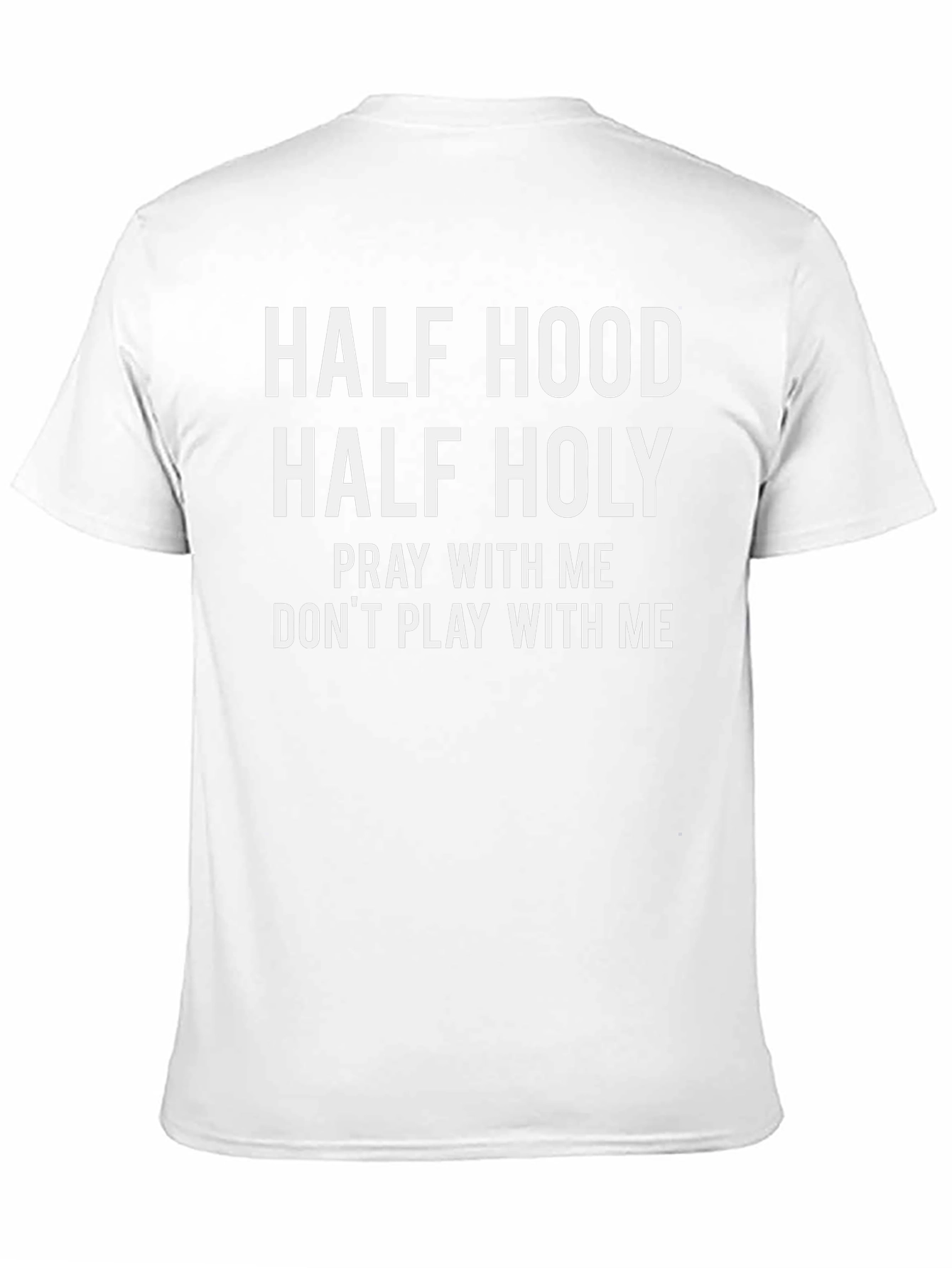 Half Hood Half Holy Graphic Tee