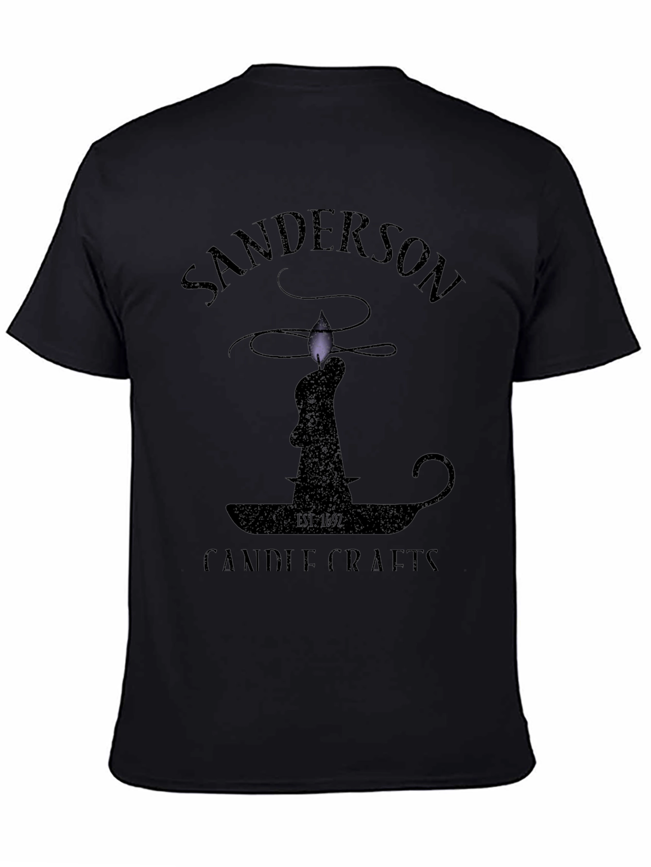 Sanderson Candle Crafts Black T-Shirt