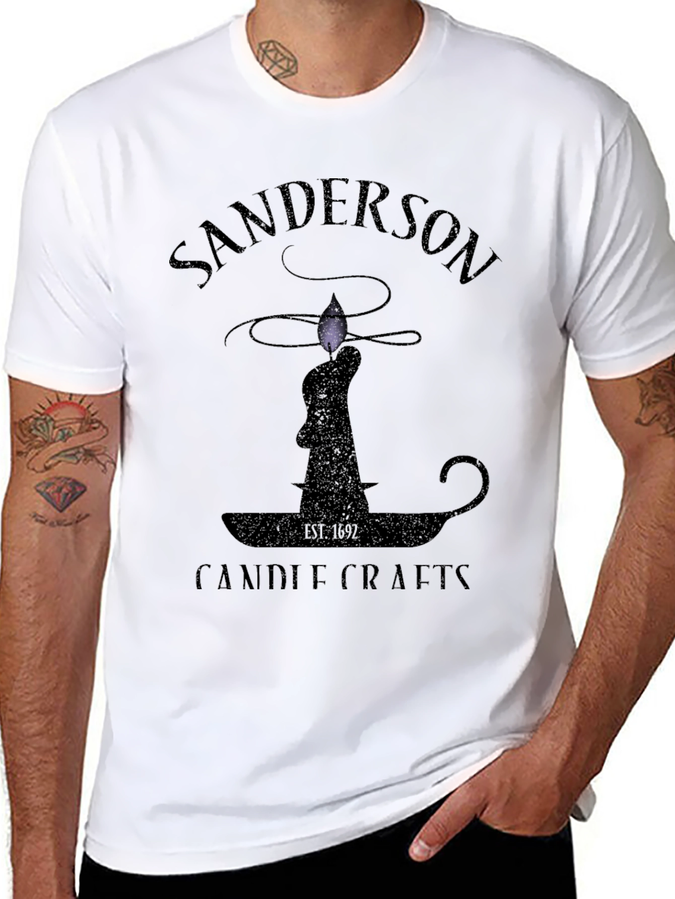 Sanderson Candle Crafts Black T-Shirt
