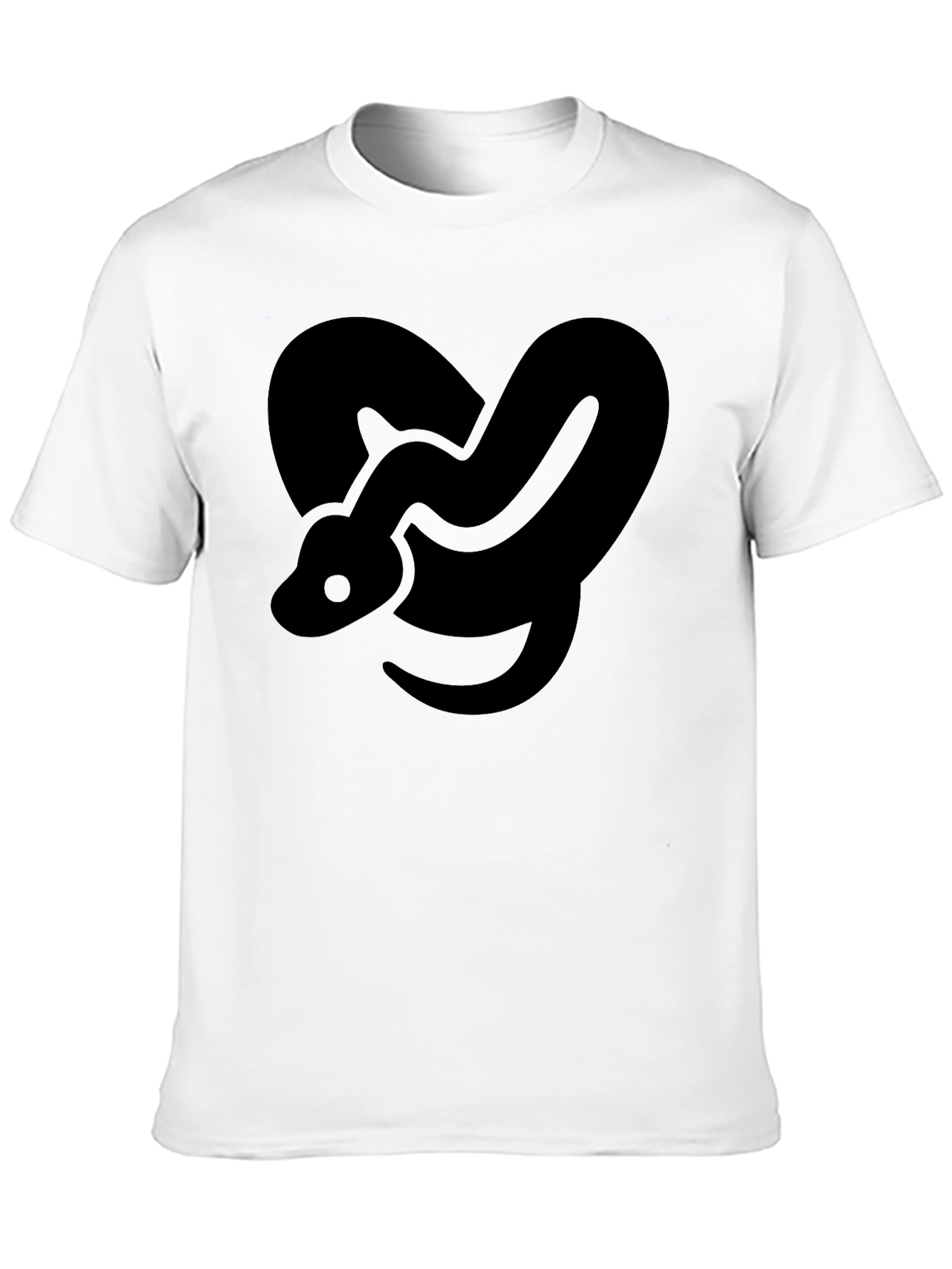 Snake Graphic Black T-Shirt